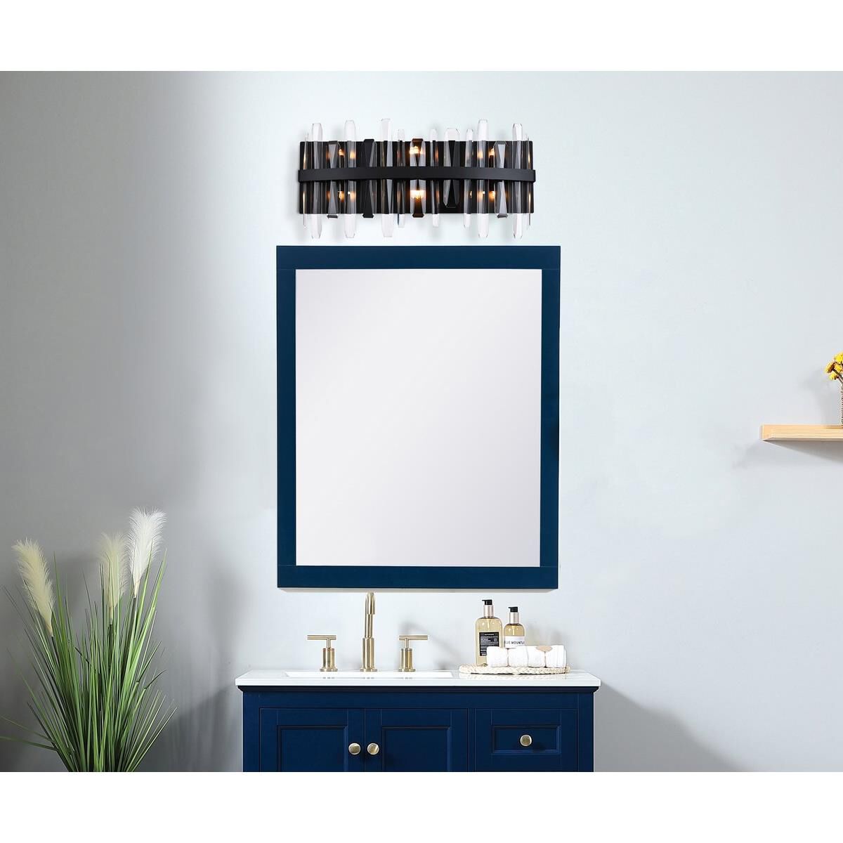 Serena 24 Inch 6 Light Bath Vanity Light by Elegant Lighting