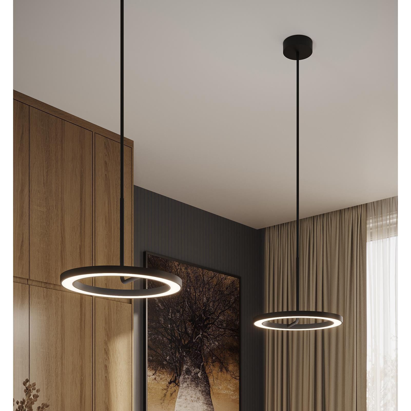 One 6 Inch Mini Chandelier by AFX Lighting