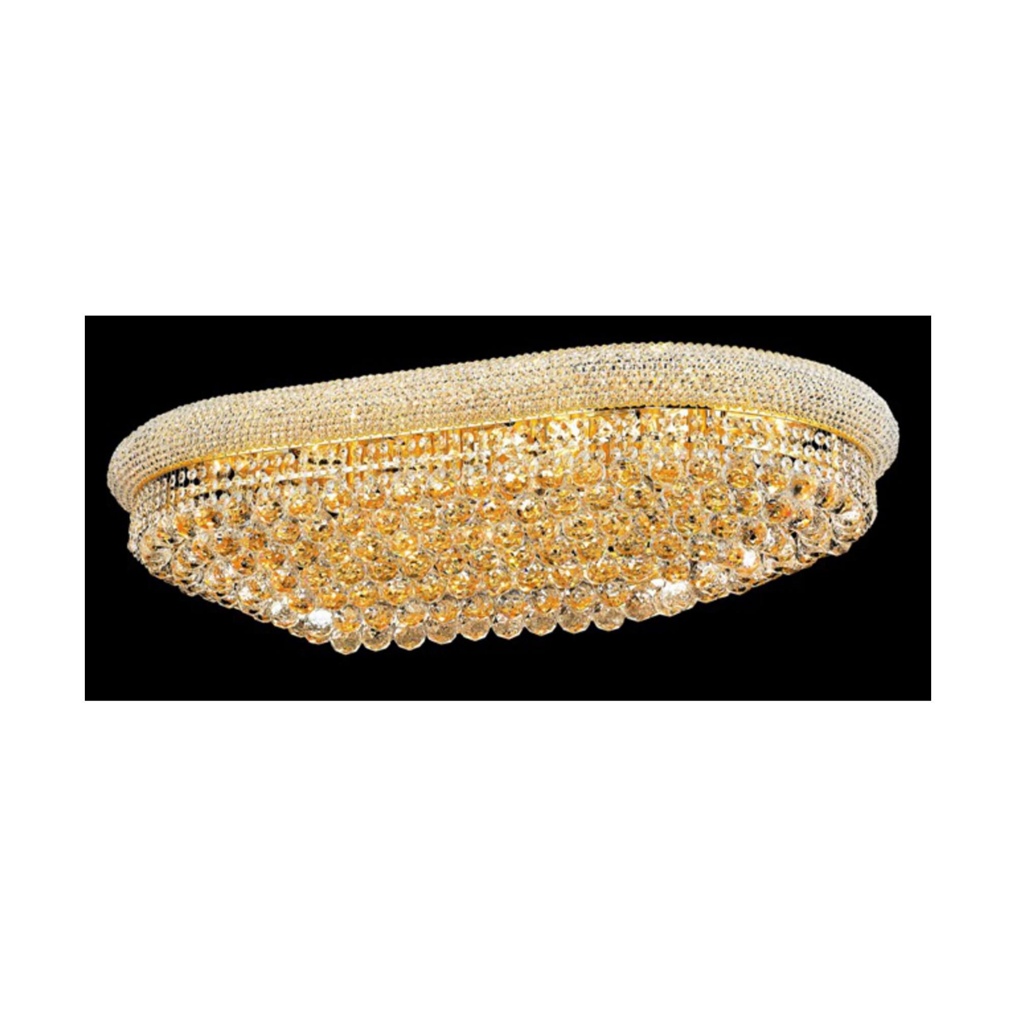 Primo 40 Inch 24 Light Flush Mount by Elegant Lighting