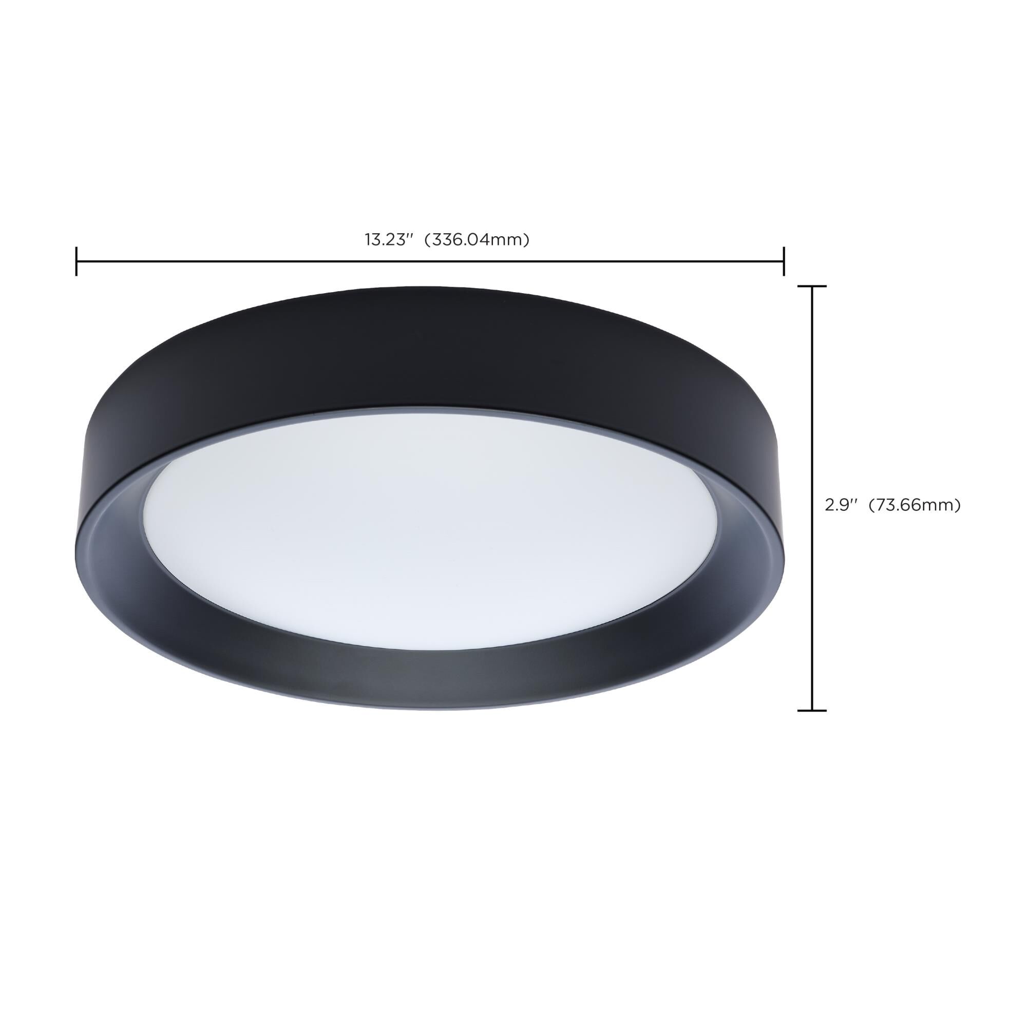Selene 13 Inch Flush Mount by Nuvo Lighting