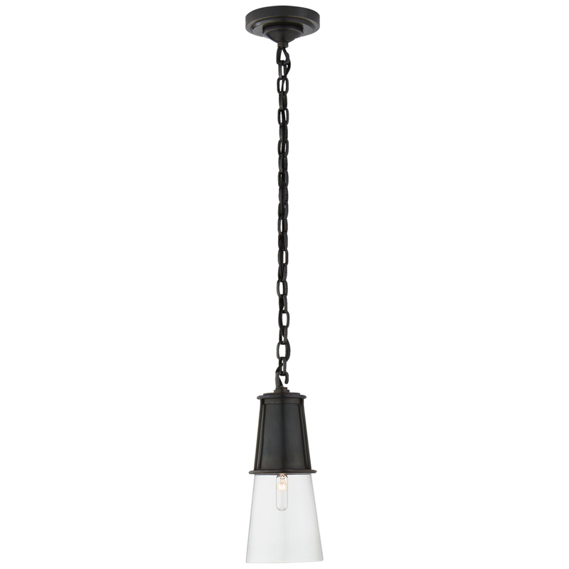 Visual Comfort Signature Collection Thomas O'Brien Robinson 4 Inch Mini Pendant