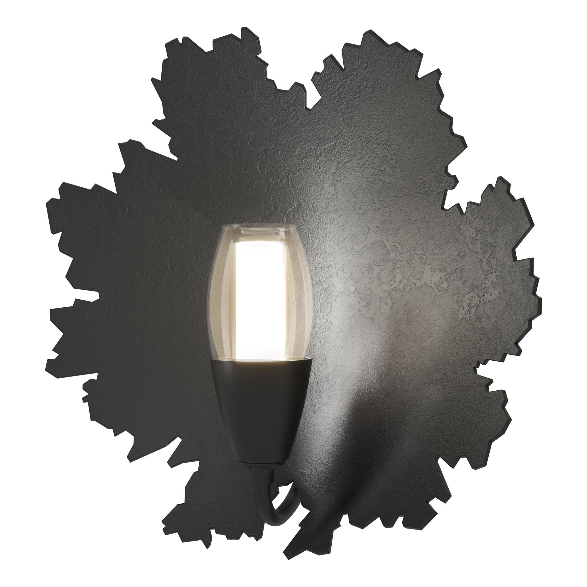 Shown in Black finish and Clear with Frosted Diffuser glass