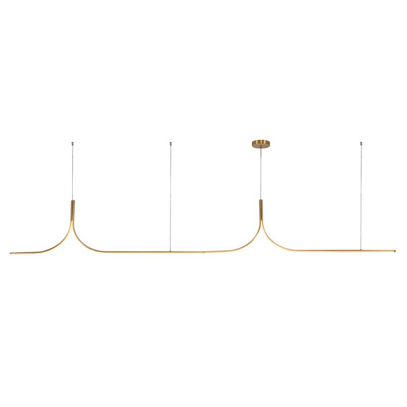 Branch Creative Thread 118 Inch Linear Chandelier by Kuzco