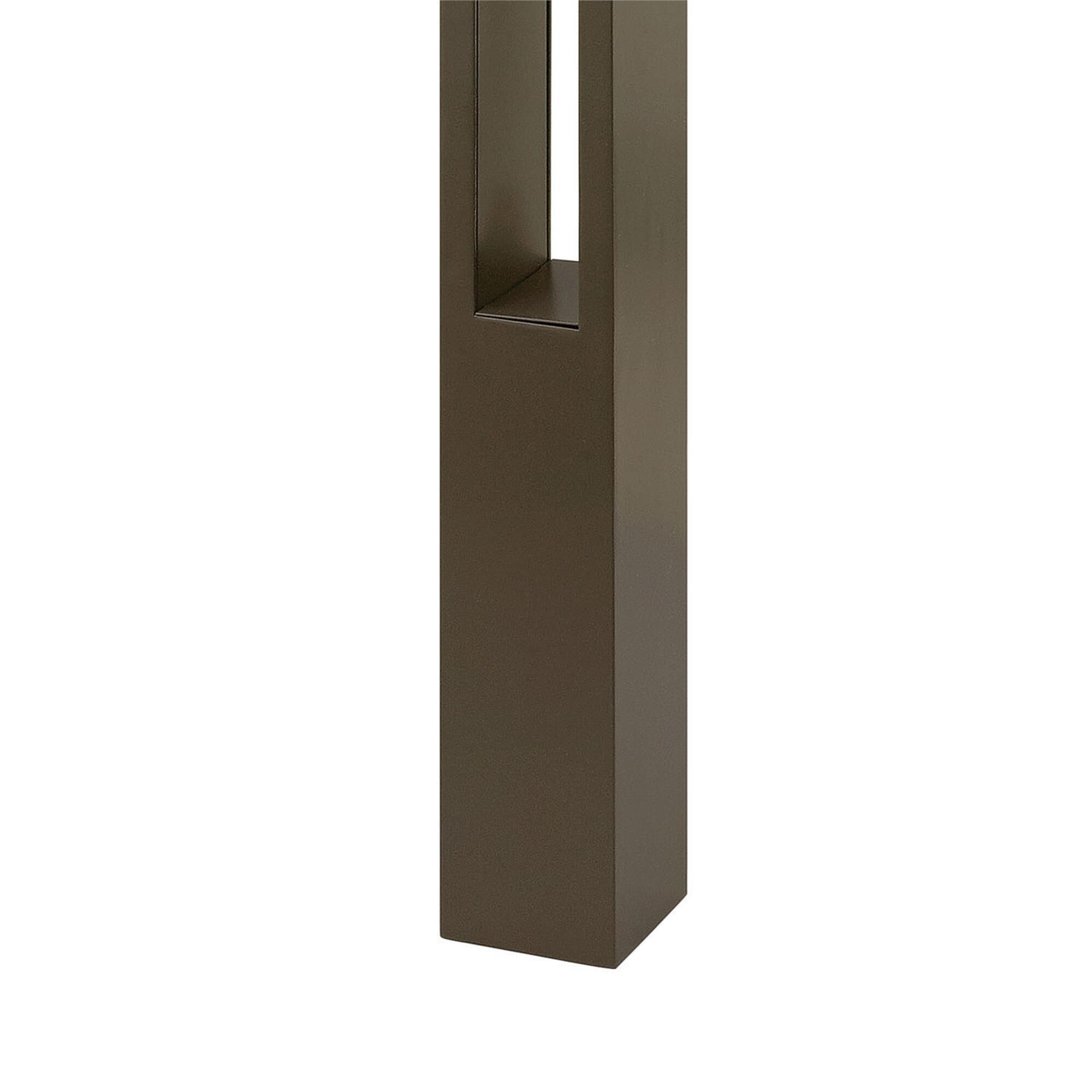 Shown in Bronze finish and Etched Lens glass