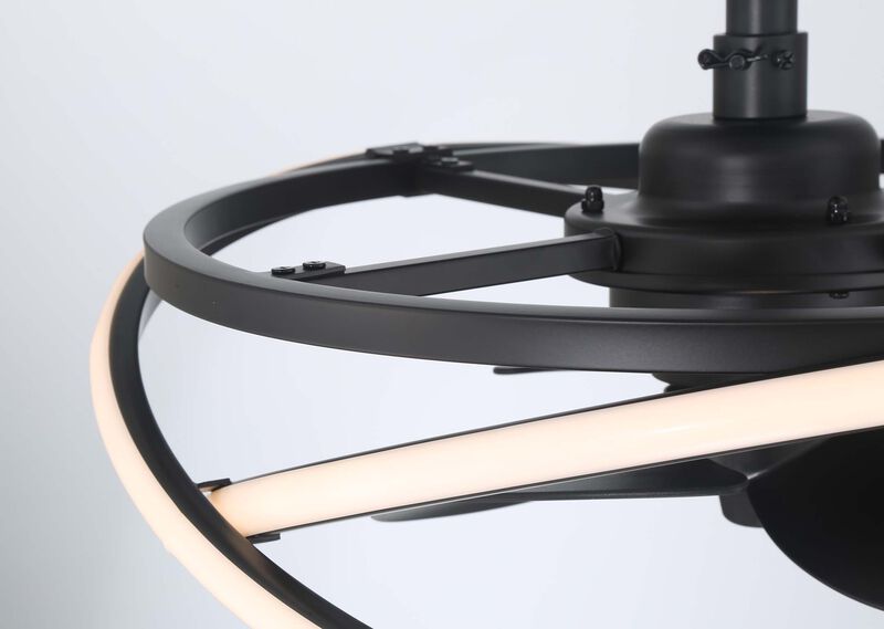 Cirro 20 Inch Chandelier Ceiling Fan with Light Kit by Hunter Fan