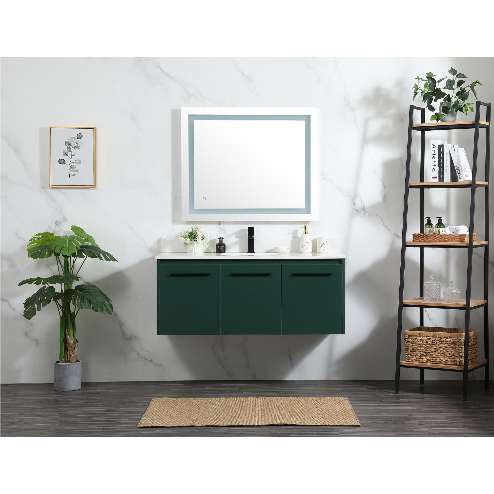 Shown in Green finish