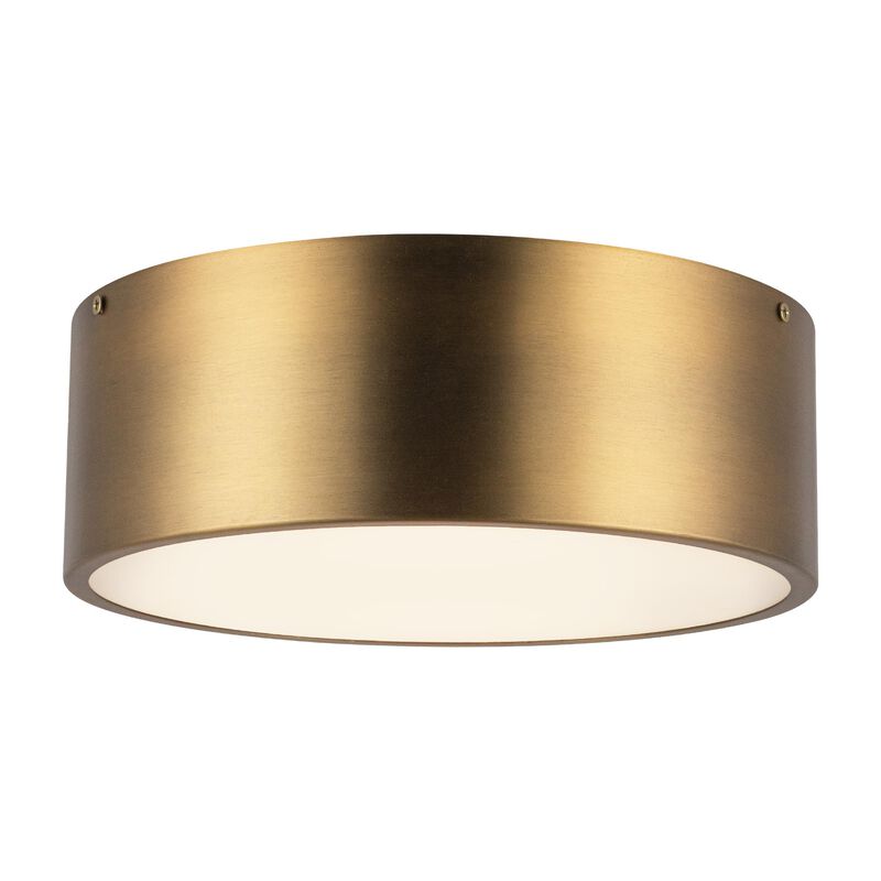 Brisbane 12 Inch 2 Light Flush Mount by Alora Mood