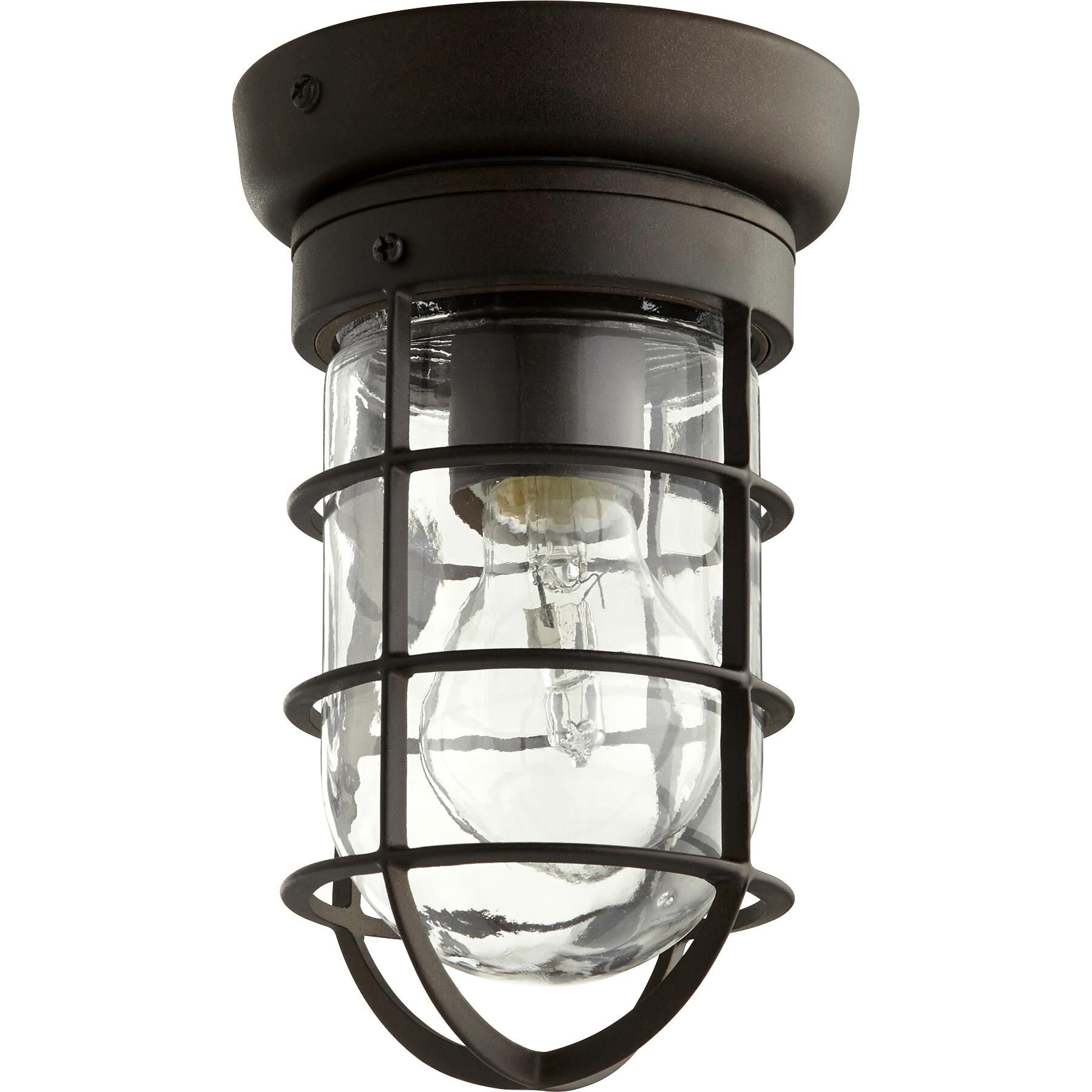Bowery 4 Inch 1 Light Flush Mount by Quorum International