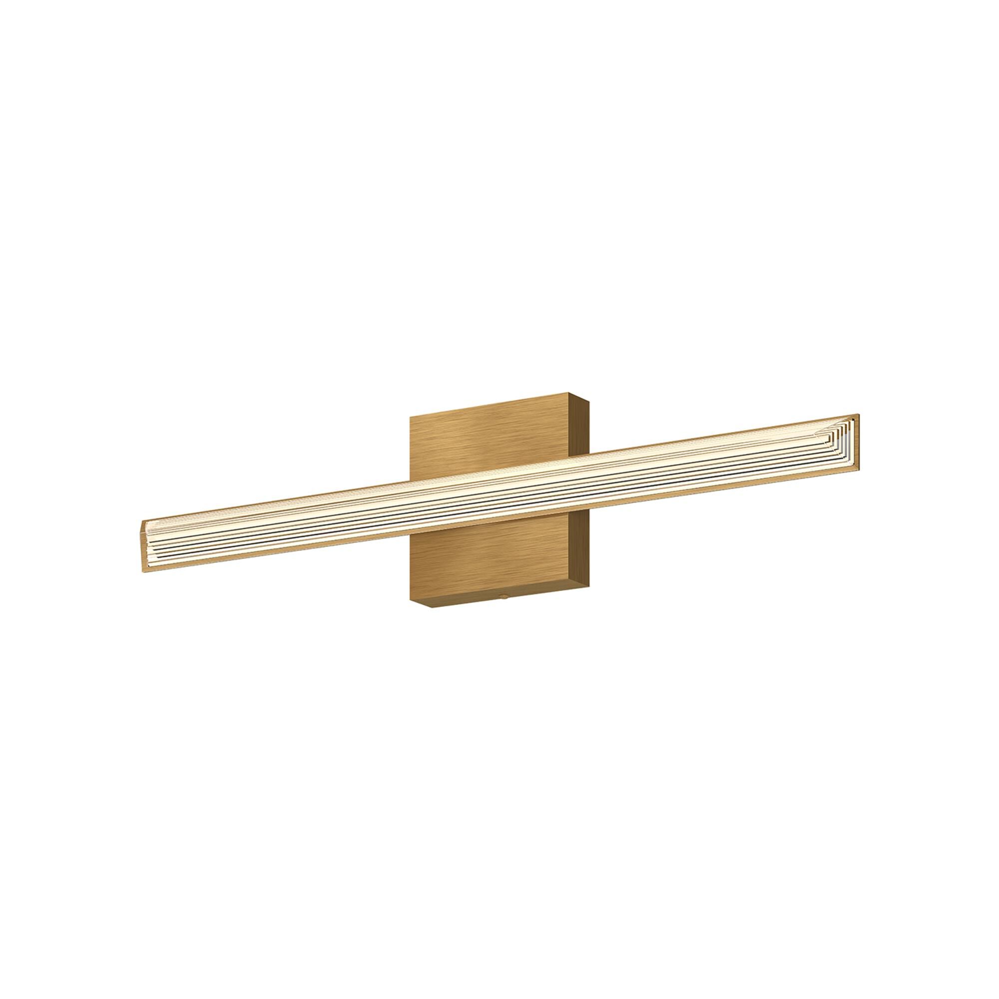 Shown in Brushed Gold finish