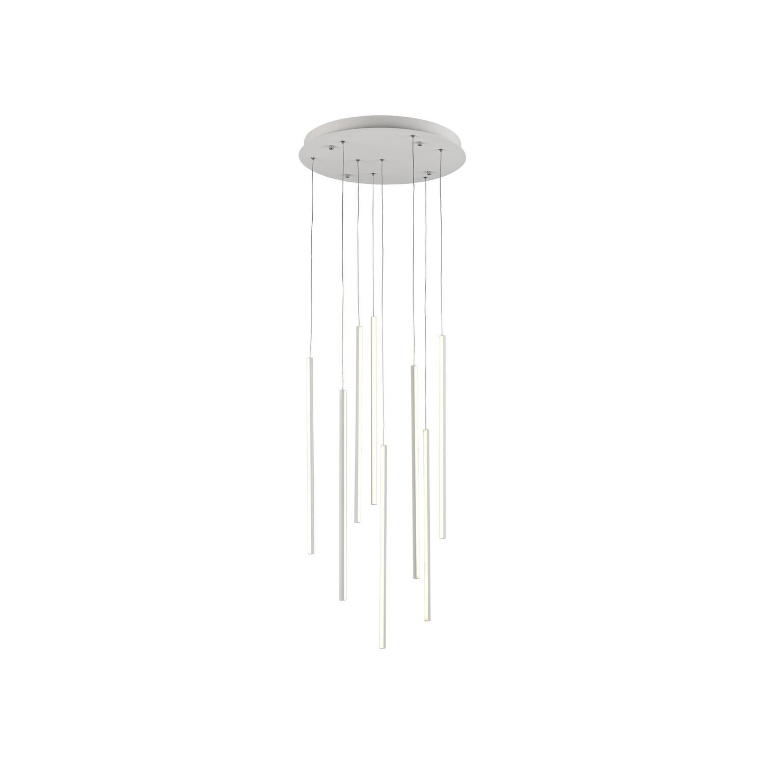Chute 19 Inch Multi Light Pendant by Kuzco Lighting