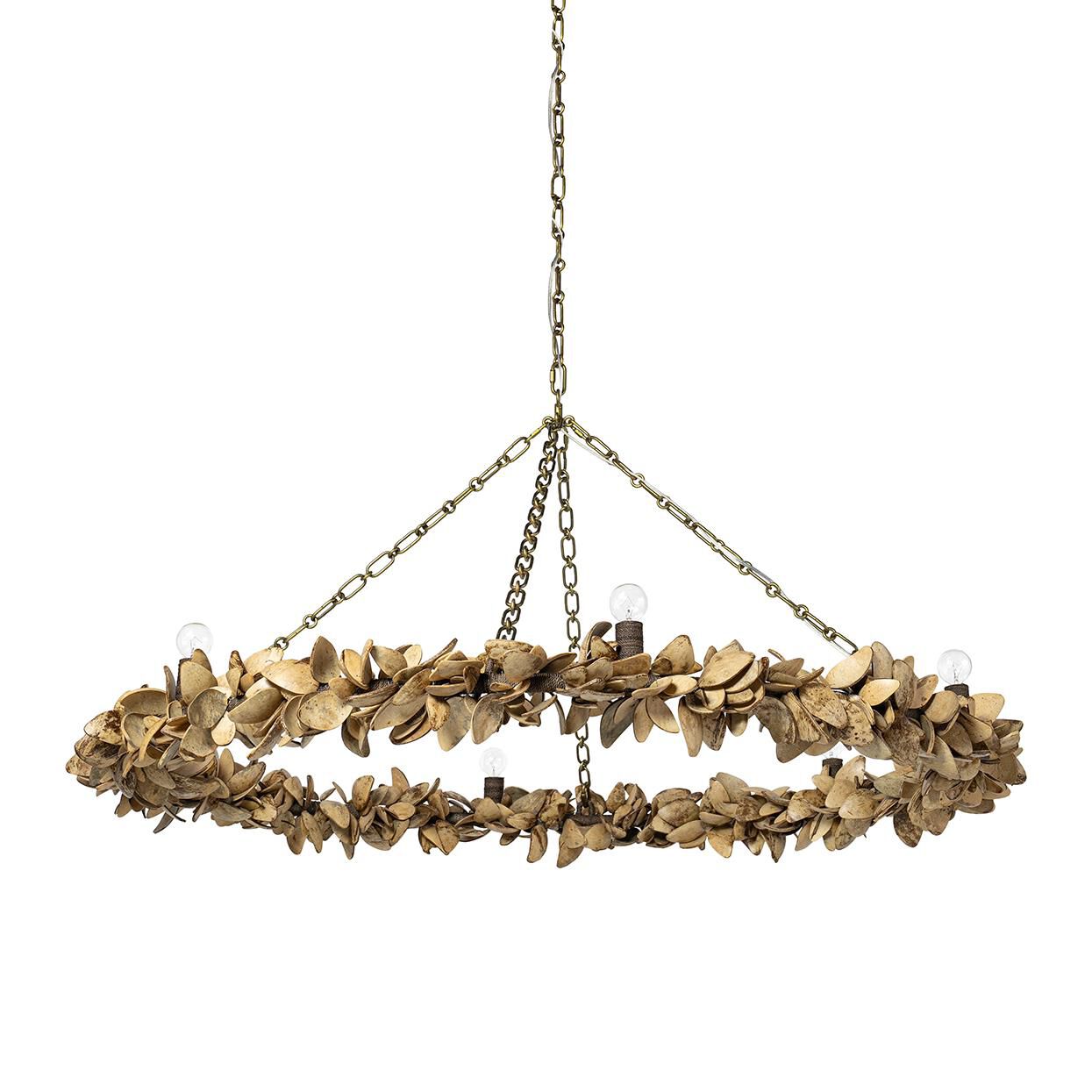 Siena 55 Inch Chandelier by Palecek