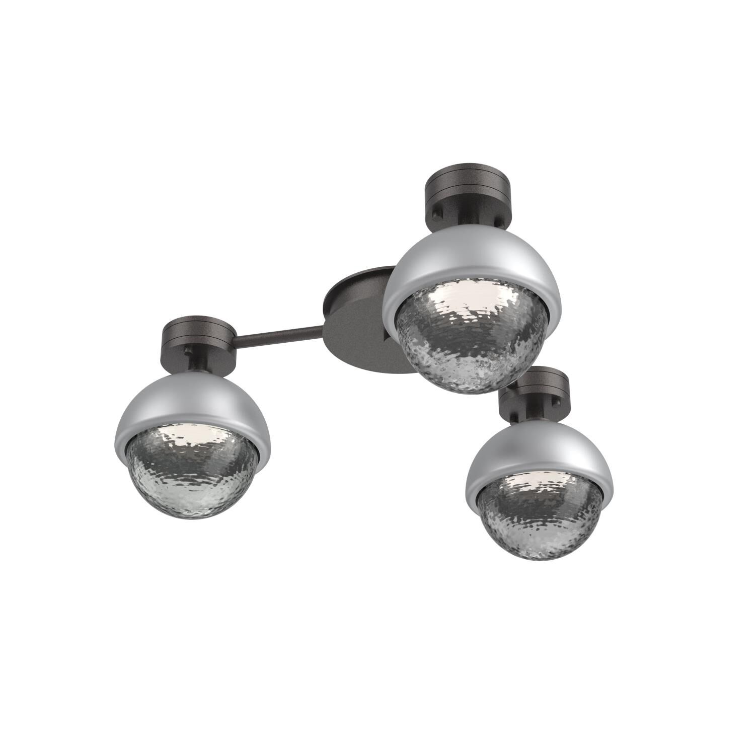 Shown in Graphite finish and Smoke glass and Classic Silver accent