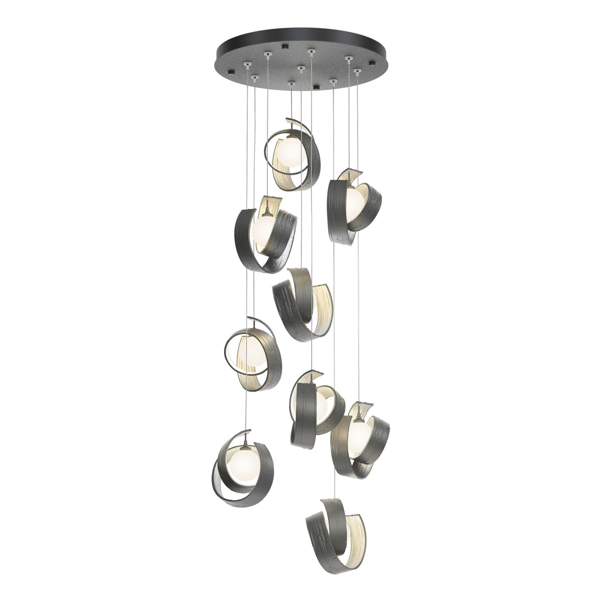 Riza 21 Inch 9 Light Multi Light Pendant,