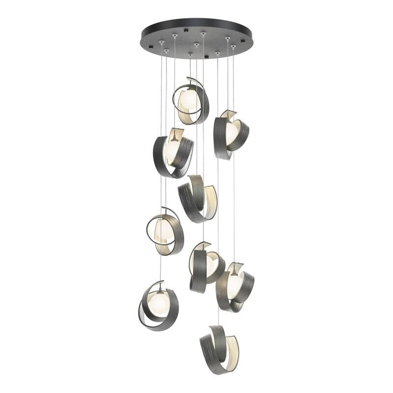 Riza 21 Inch 9 Light Multi Light Pendant by Hubbardton Forge