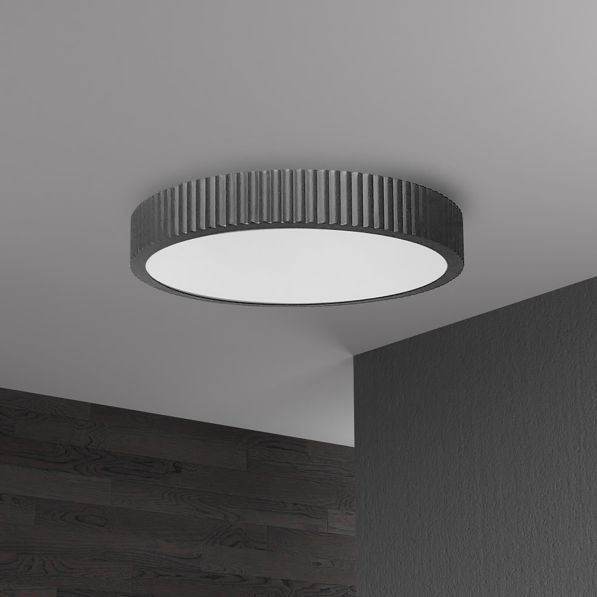 Nabisco 18 Inch 1 Light LED Flush Mount by Dainolite