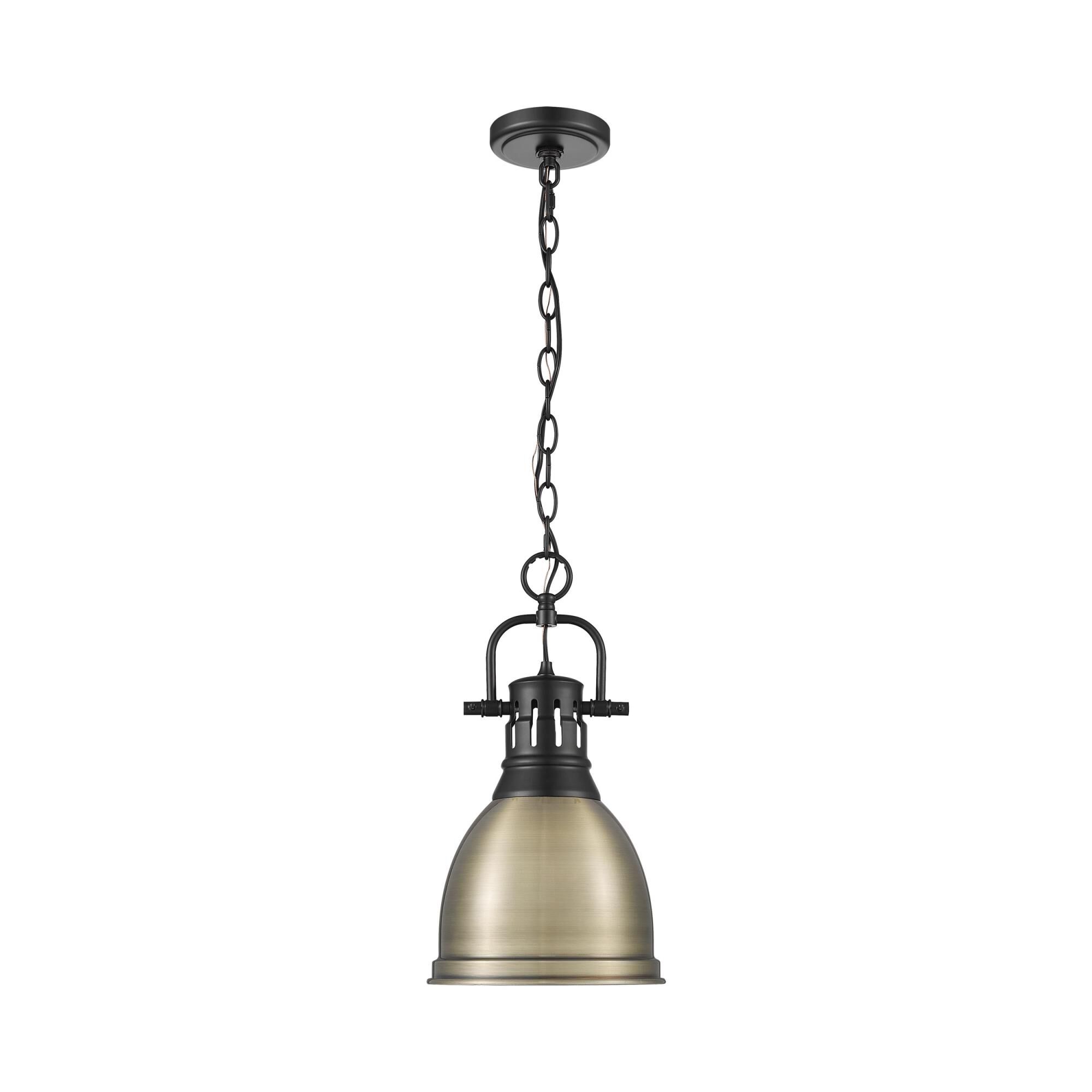 Duncan 8 Inch Mini Pendant by Golden Lighting