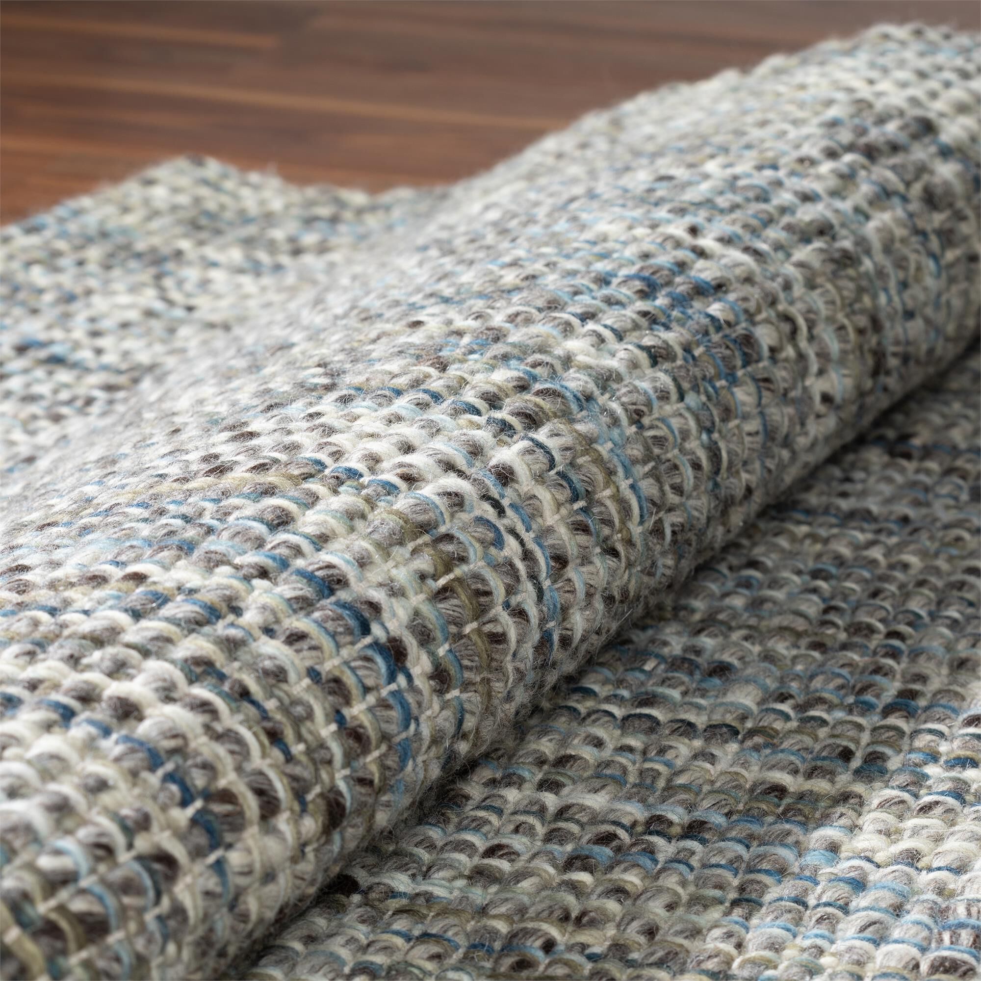 Bondi BD1 Hand Loomed Wool Area Rug,