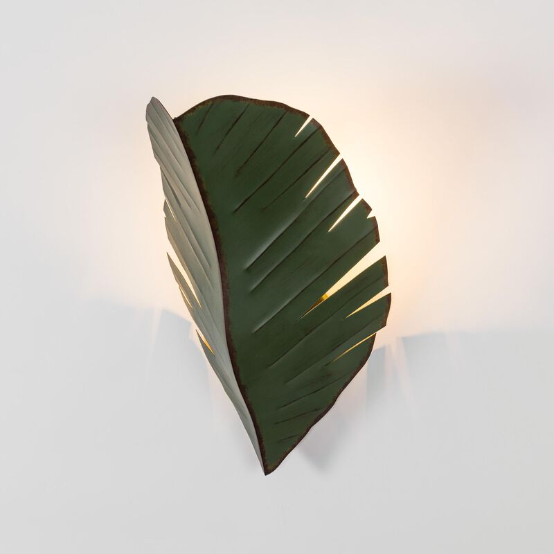 Ron Henderson Banana Leaf Wall Sconce by Varaluz