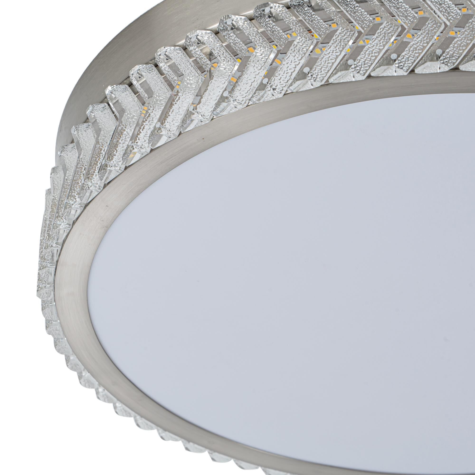 Shown in Brushed Nickel finish