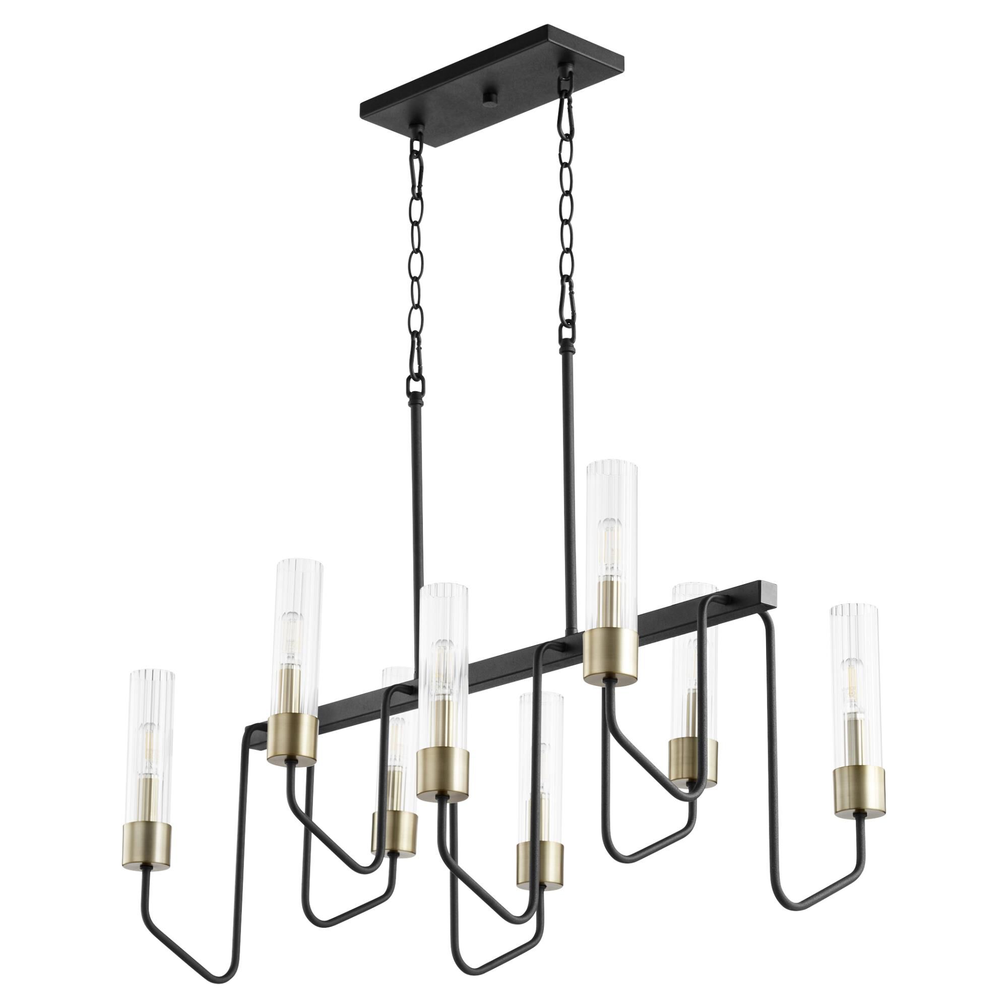 Helix 31 Inch 8 Light Linear Suspension Light by Quorum International