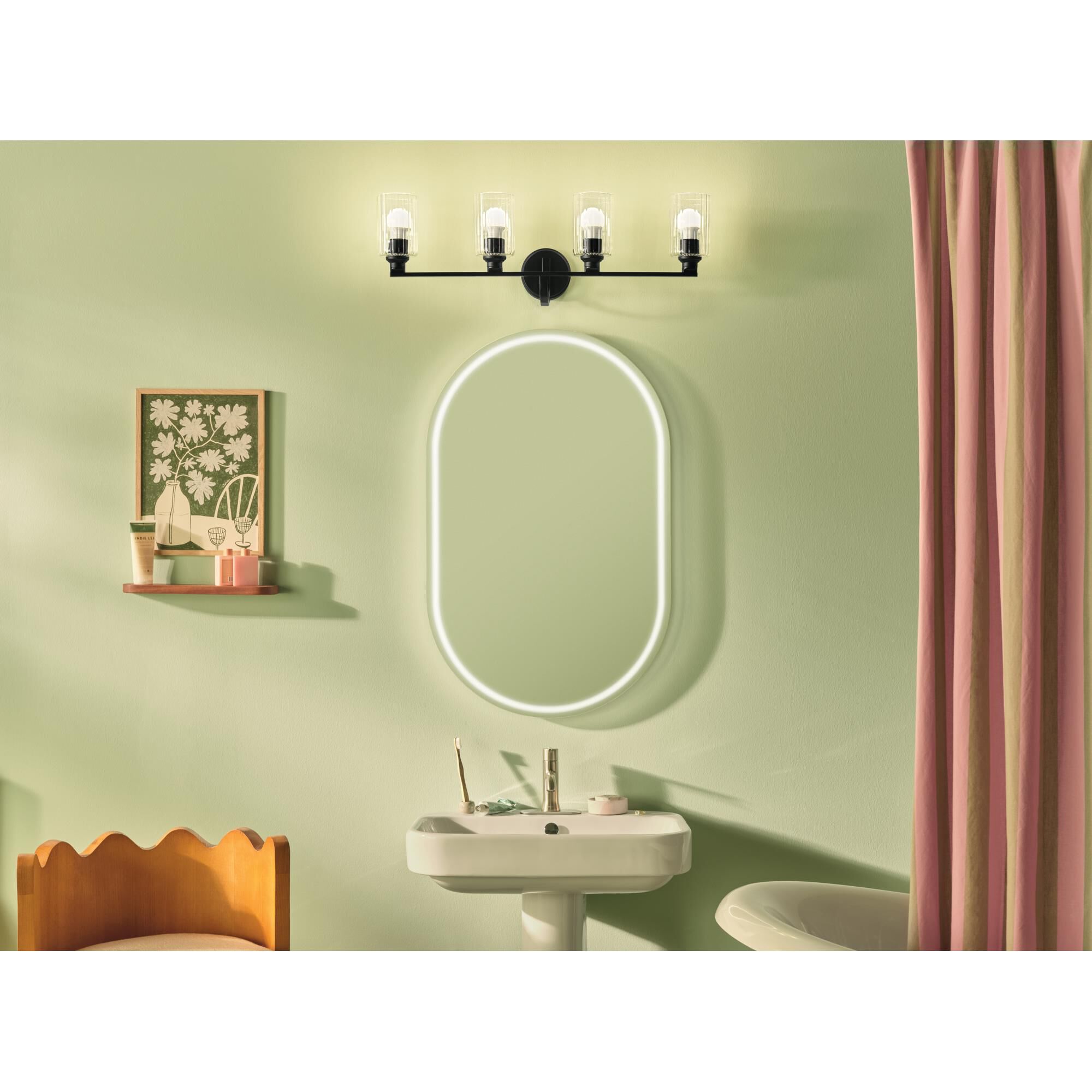 Gioe 32 Inch Bath Vanity Light by Kichler Lighting