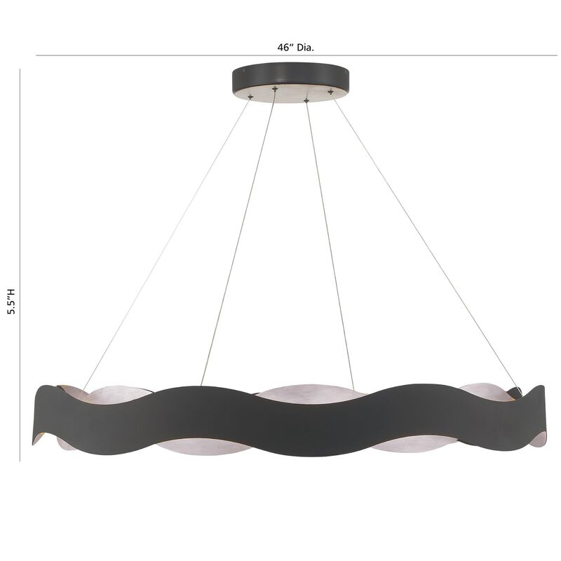 Vaughan Large Chandelier by Eurofase Lighting
