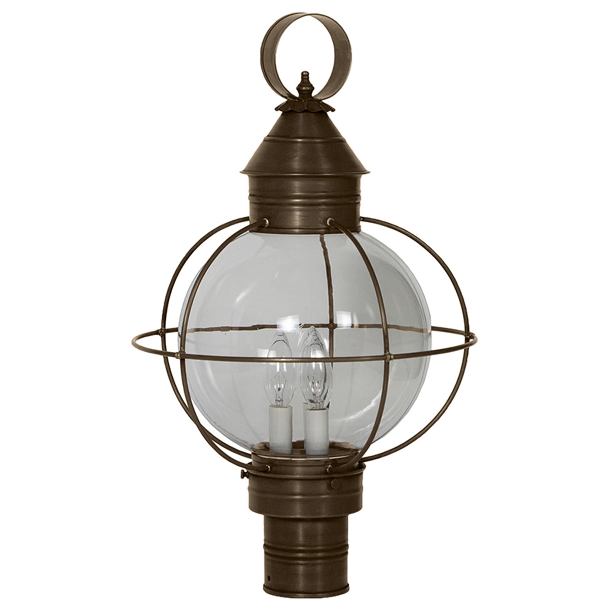Onion 21 Inch Outdoor Post Lamp,