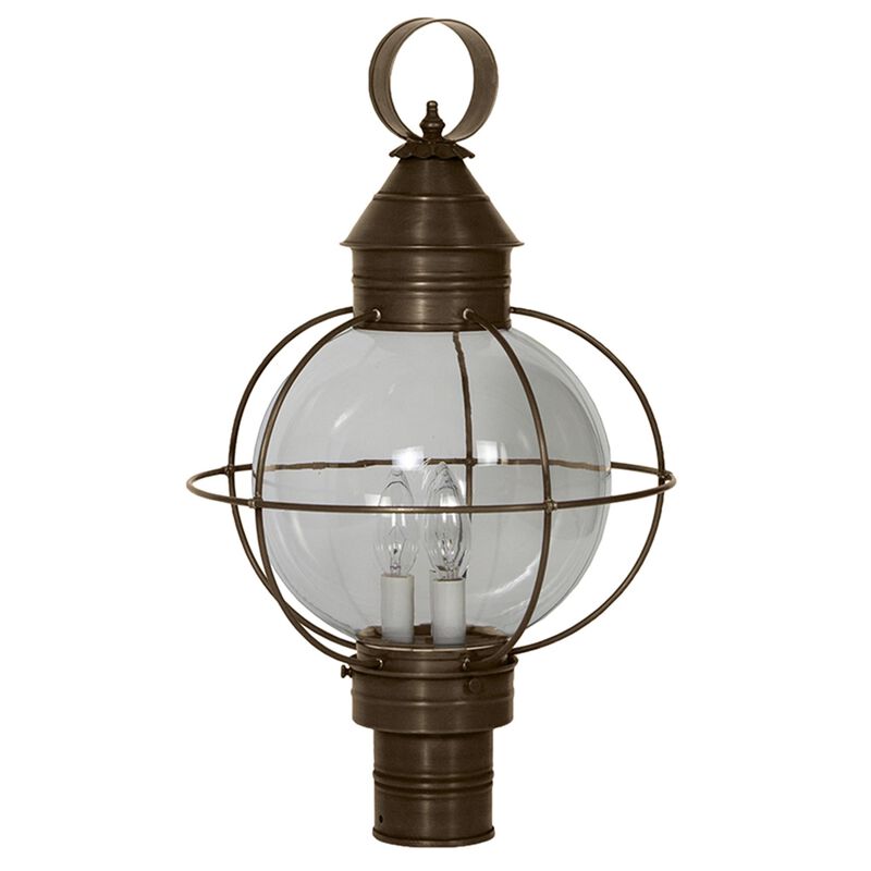 Onion 21 Inch Outdoor Post Lamp by Northeast Lantern