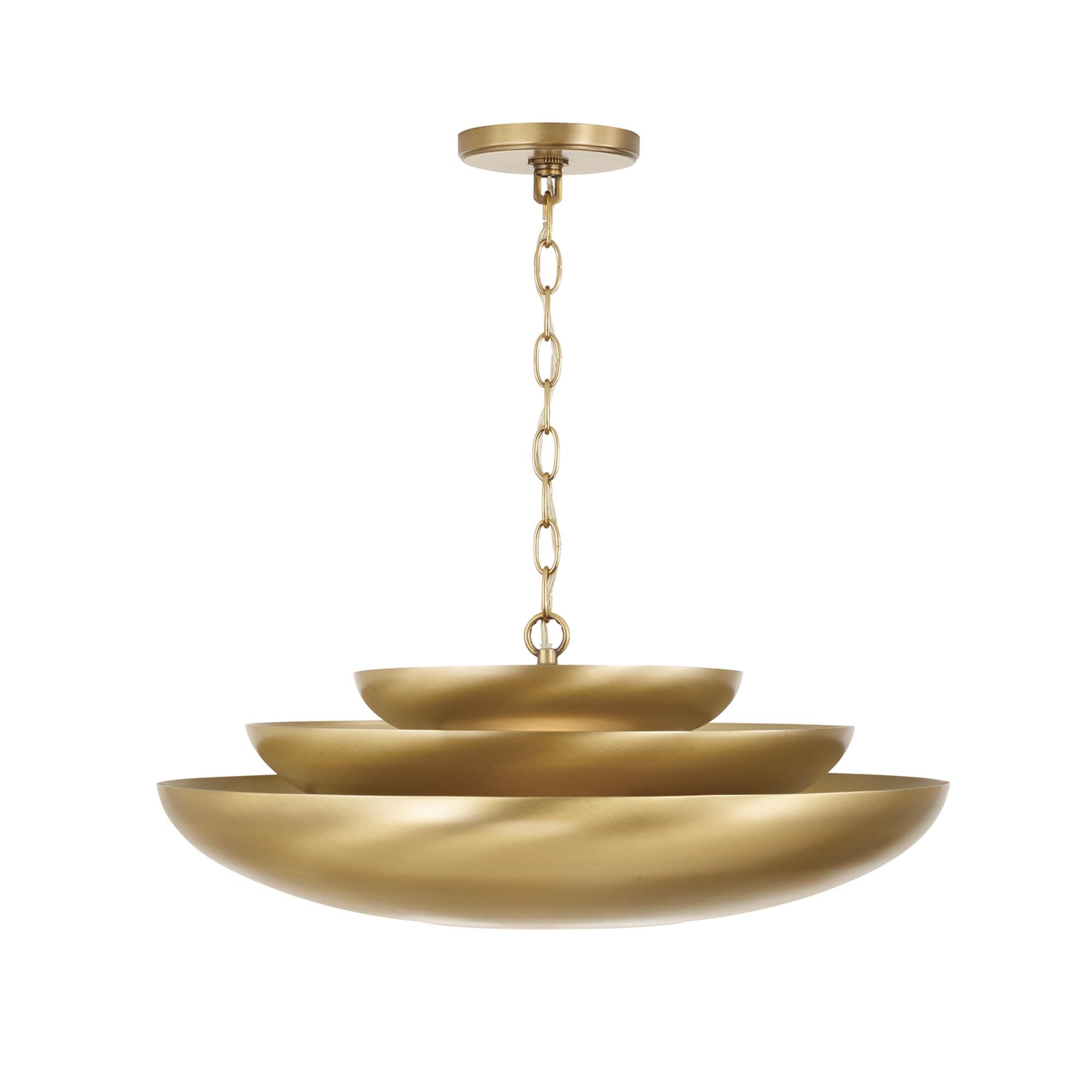Shown in Aged Brass finish