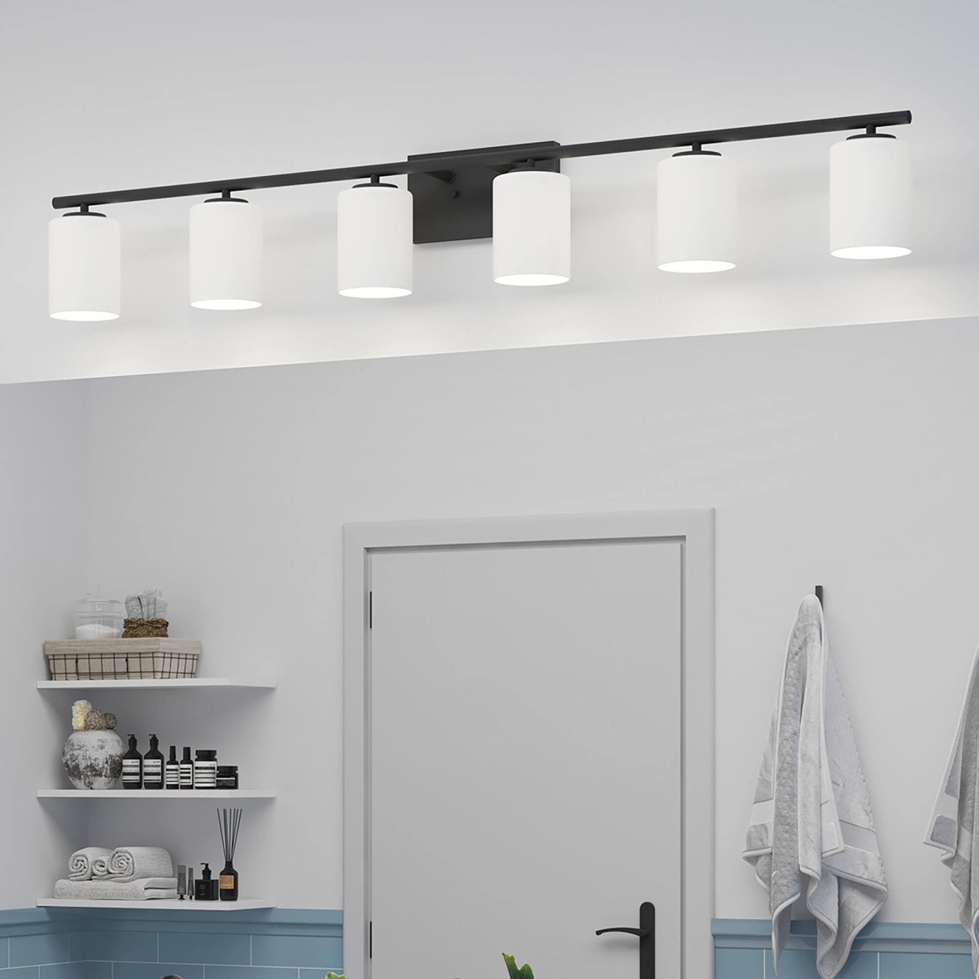 Replay 48 Inch 6 Light Bath Vanity Light by Progress Lighting