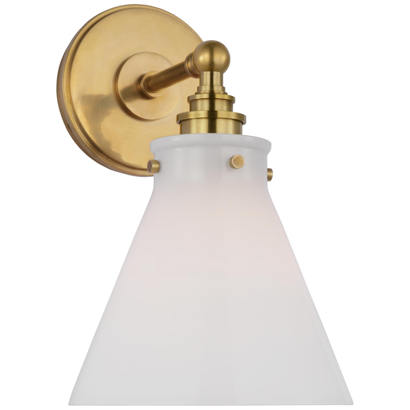 Visual Comfort Signature Collection Chapman and Myers Parkington 11 Inch LED Wall Sconce