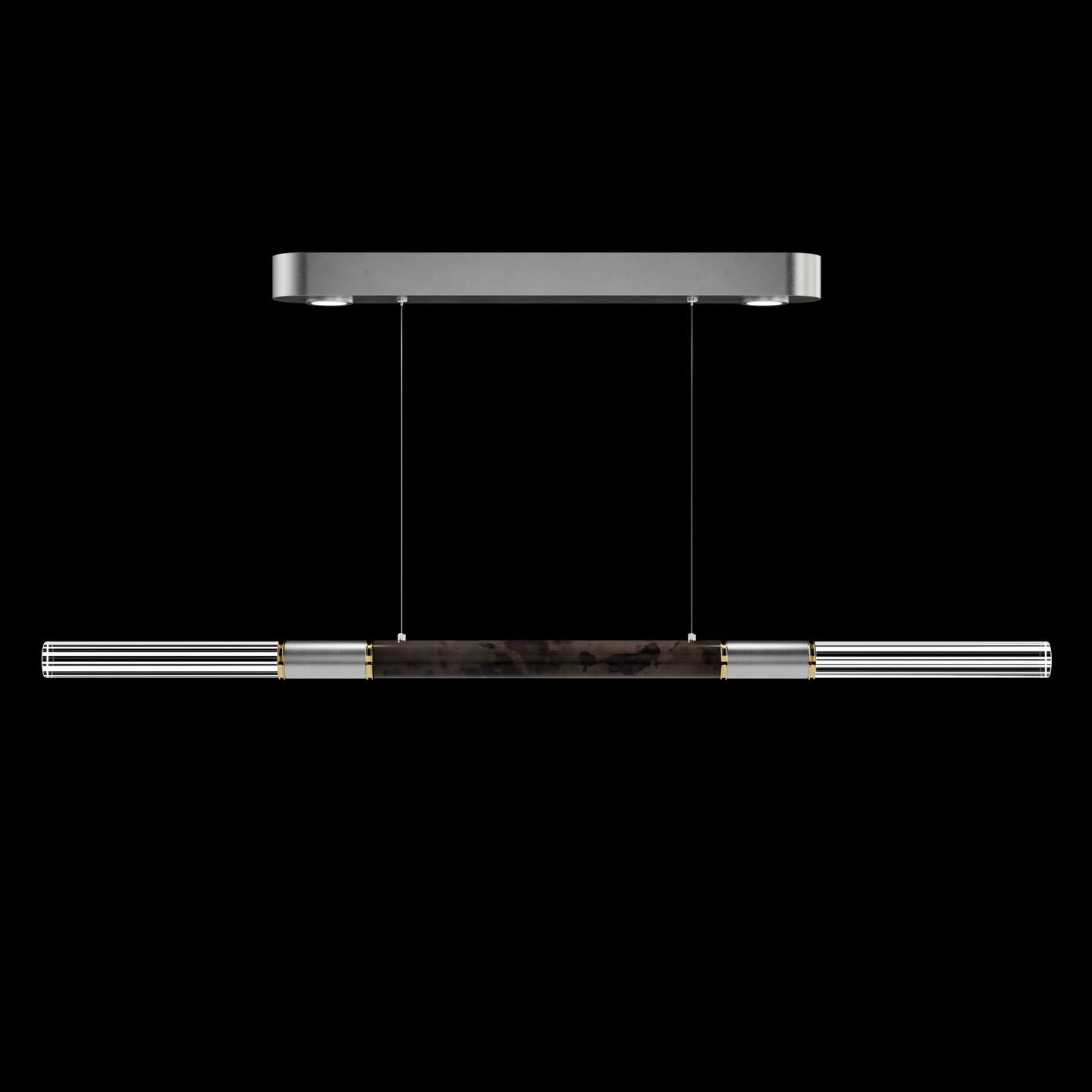 Antonia 62 Inch Linear Suspension Light by Fine Art Handcrafted Lighting