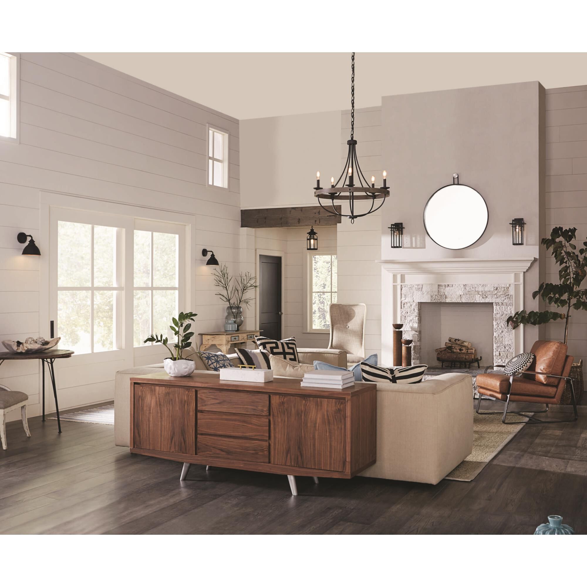 Gulliver 26 Inch 5 Light Chandelier,