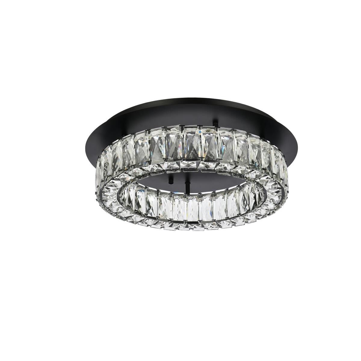 Monroe Semi Flush Mount by Elegant Lighting