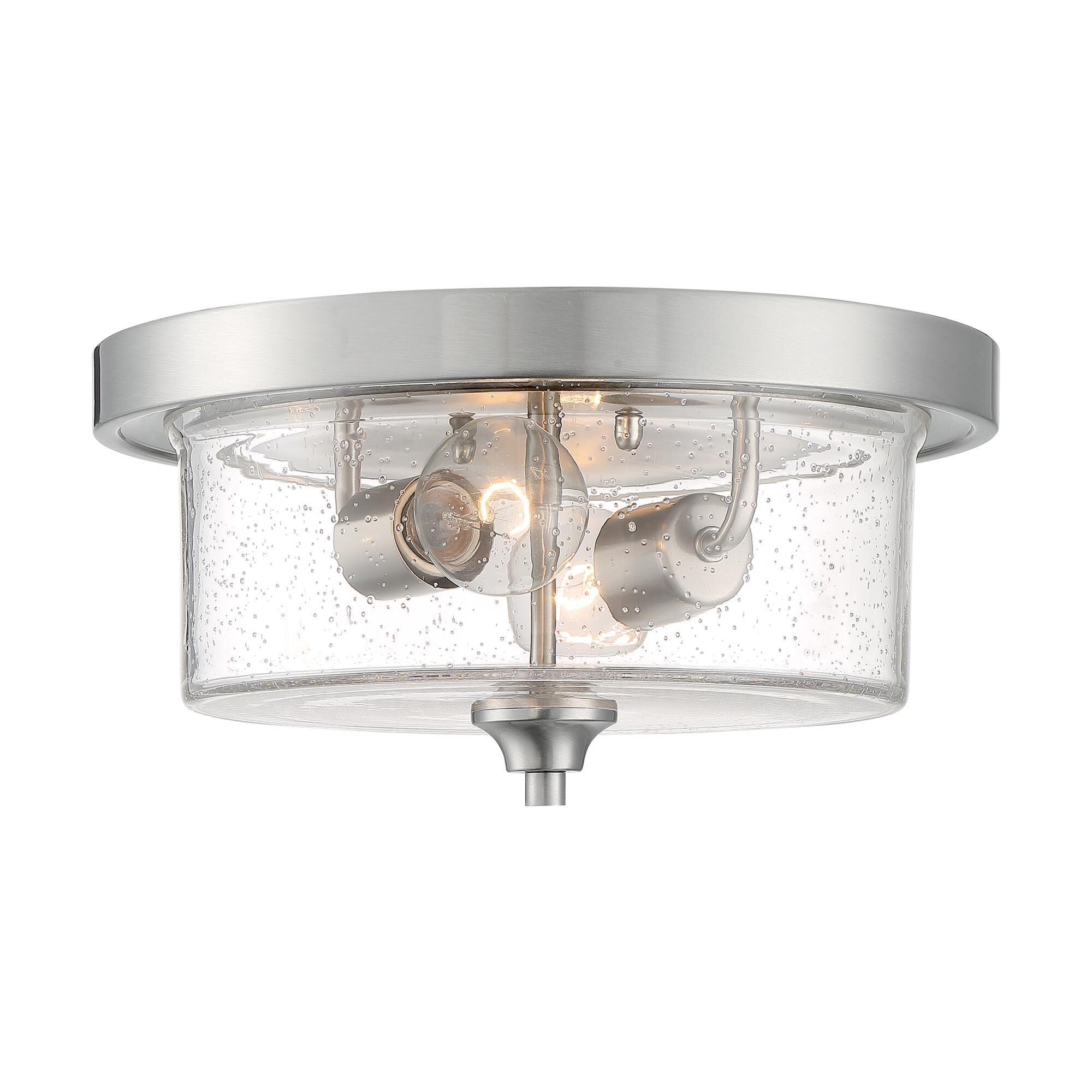 Bransel 12 Inch 2 Light Flush Mount by Nuvo Lighting
