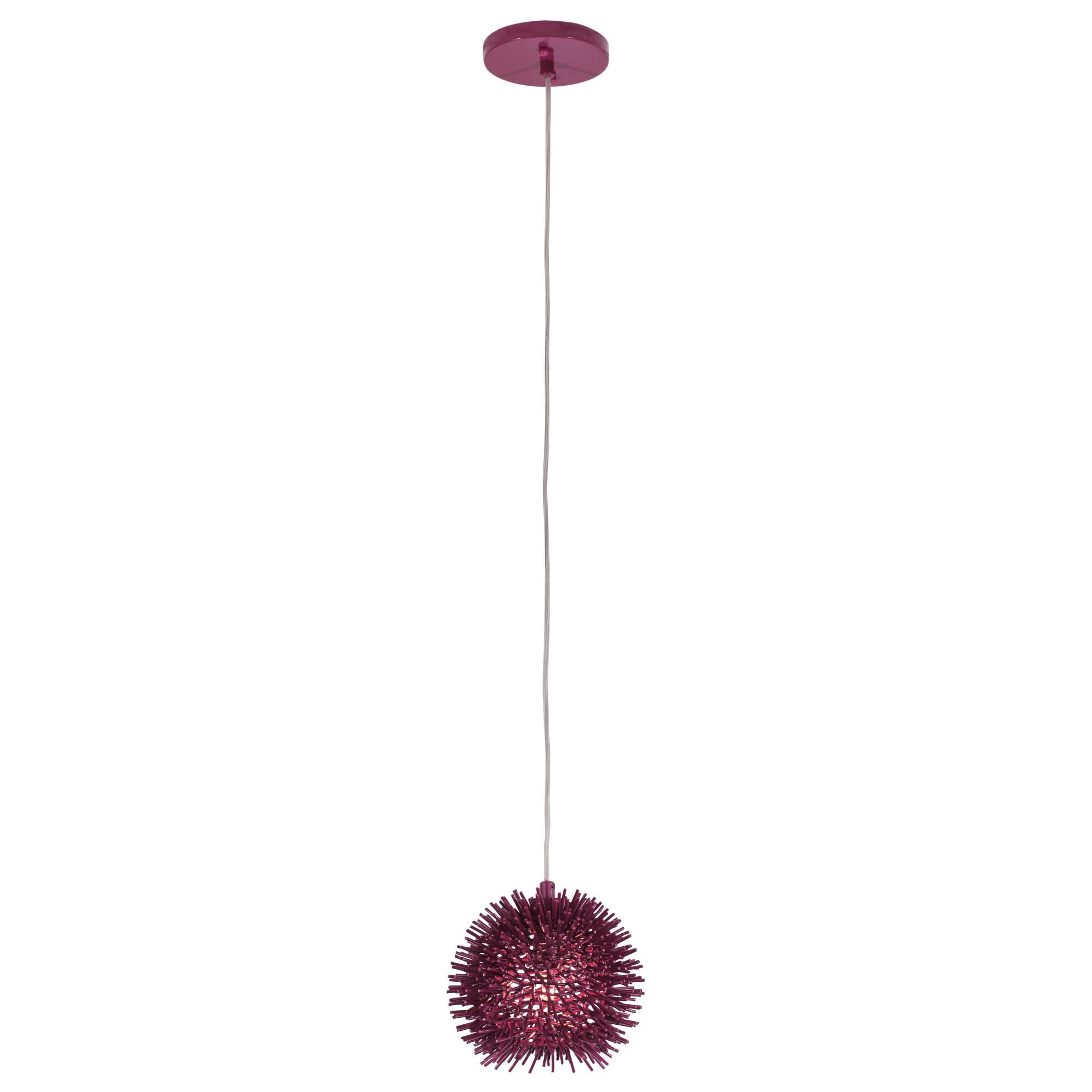 Shown in Plum finish and Recycled Steel shade