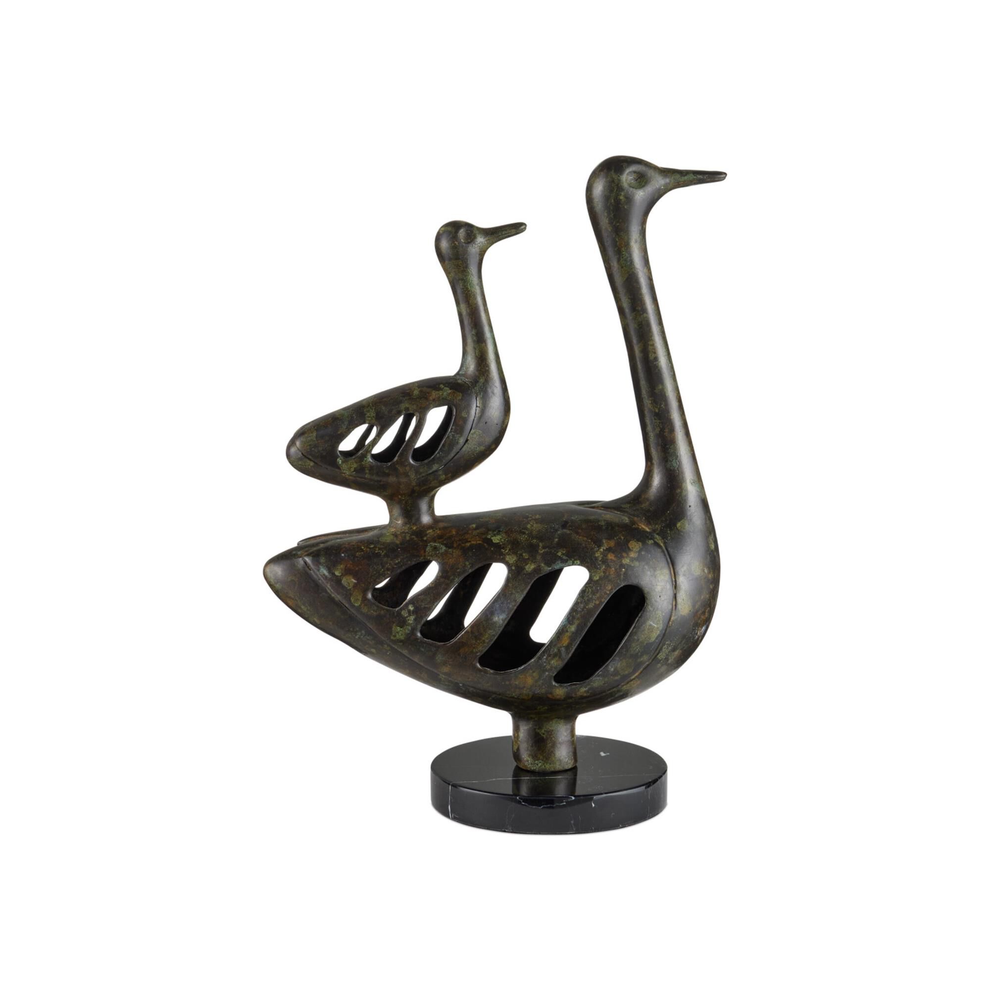 Duck Family Figurine,