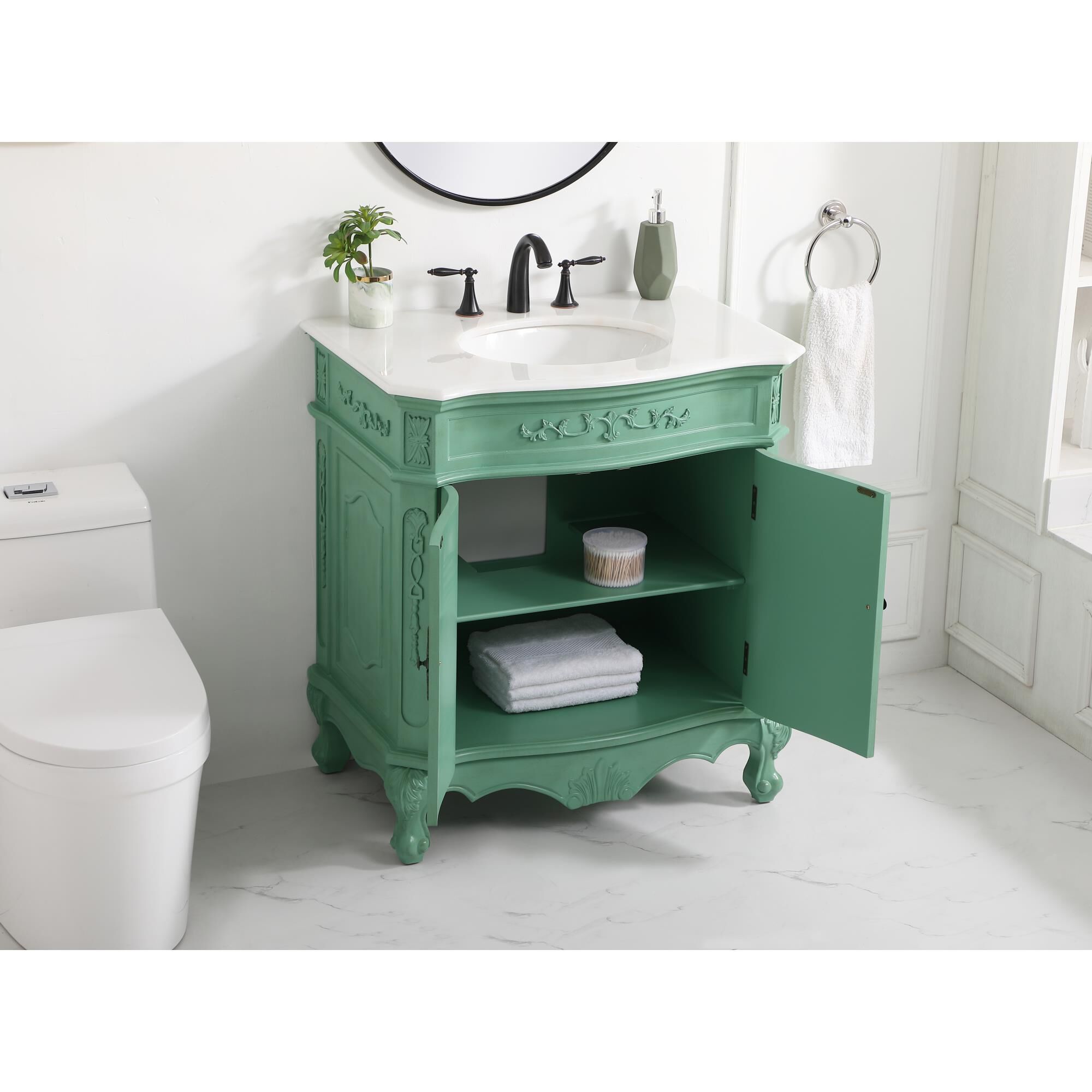 Danville 32 Inch Bath Vanity by Elegant Decor