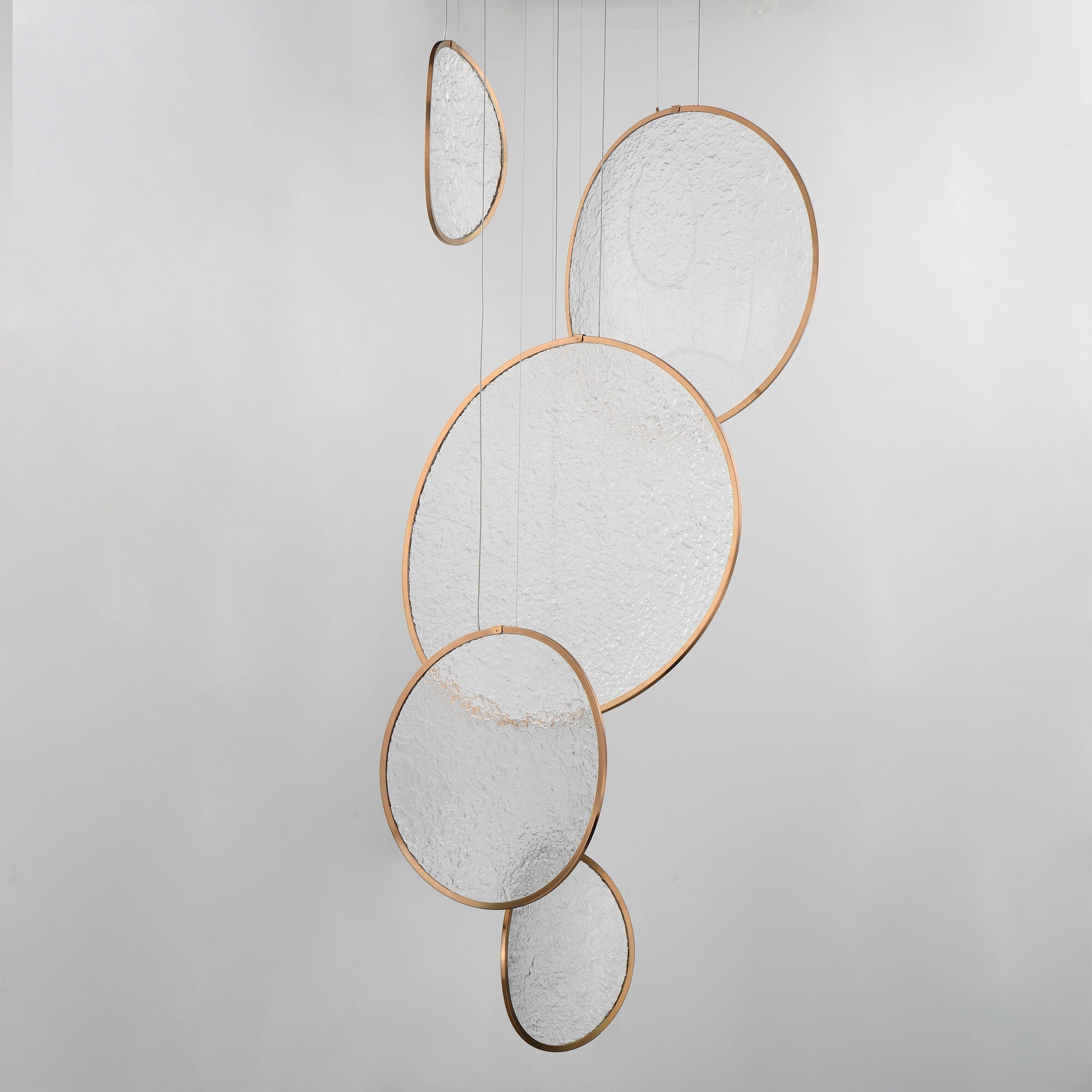 Moonscapes 27 Inch Multi Light Pendant,