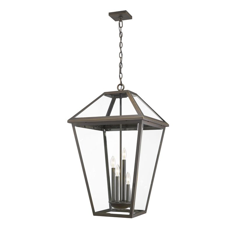 Talbot 20 Inch 4 Light Outdoor Flush Mount by Z-Lite