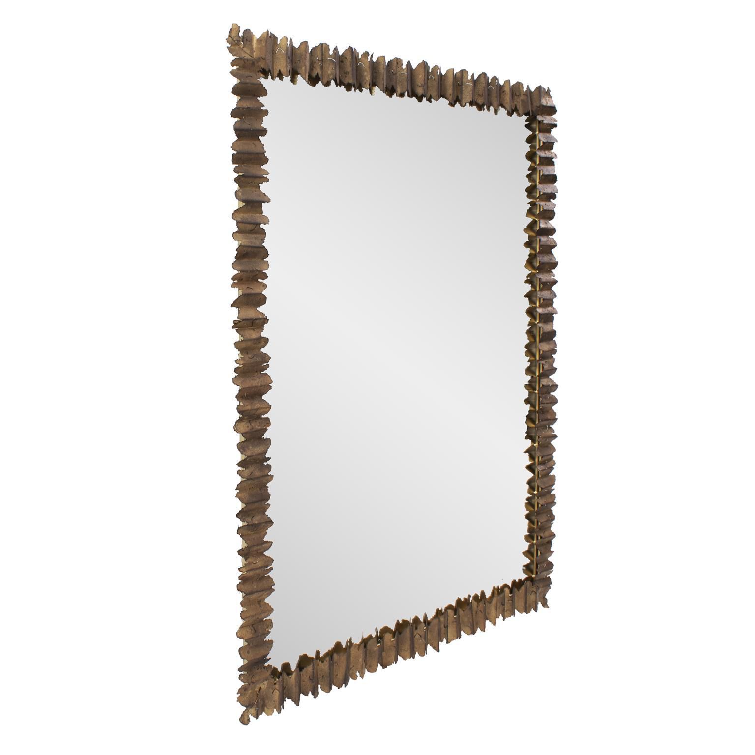 Alberto Gio Salvaged Decorative Mirror by Howard Elliott Collection