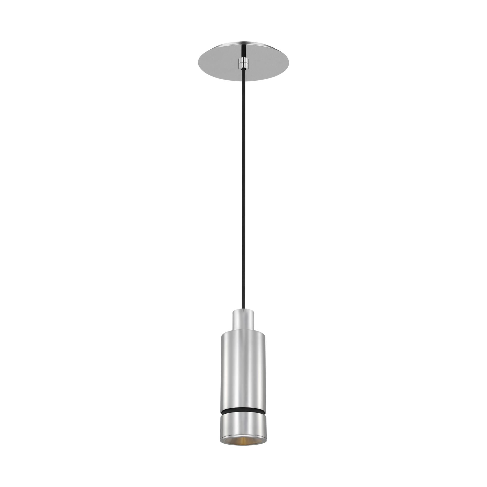 Shown in Polished Stainless Steel finish and Aluminum, Stainless Steel or Brass shade