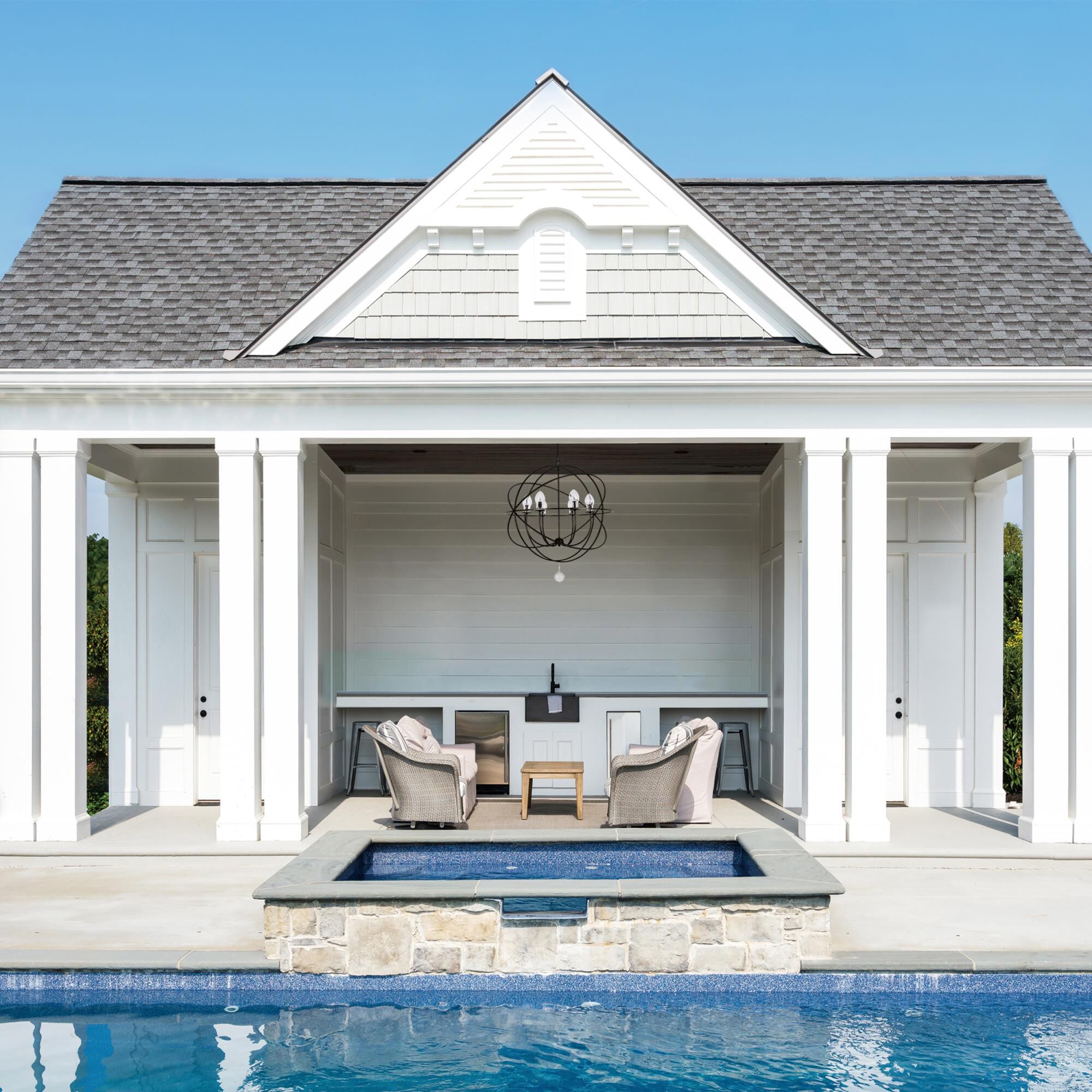 Shown in English Bronze finish and Clear Glass Drops crystal and Clear glass and Clear Glass shade