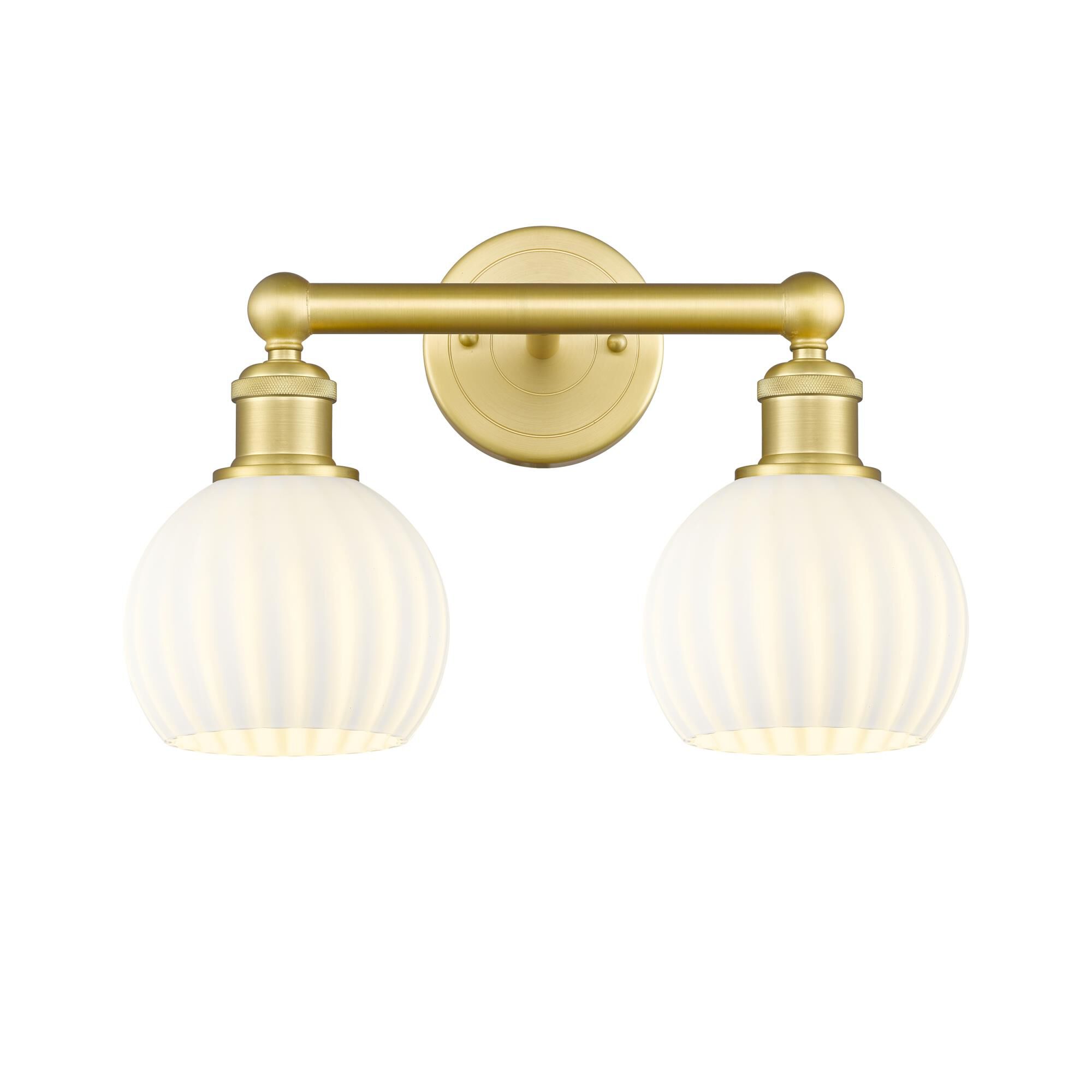 Bruno Marashlian White Venetian 15 Inch Bath Vanity Light by Innovations Lighting