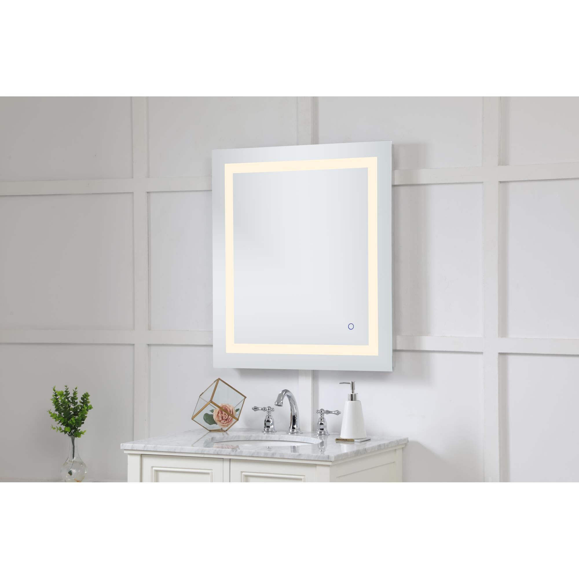 Helios LED Lighted Mirrors by Elegant Decor