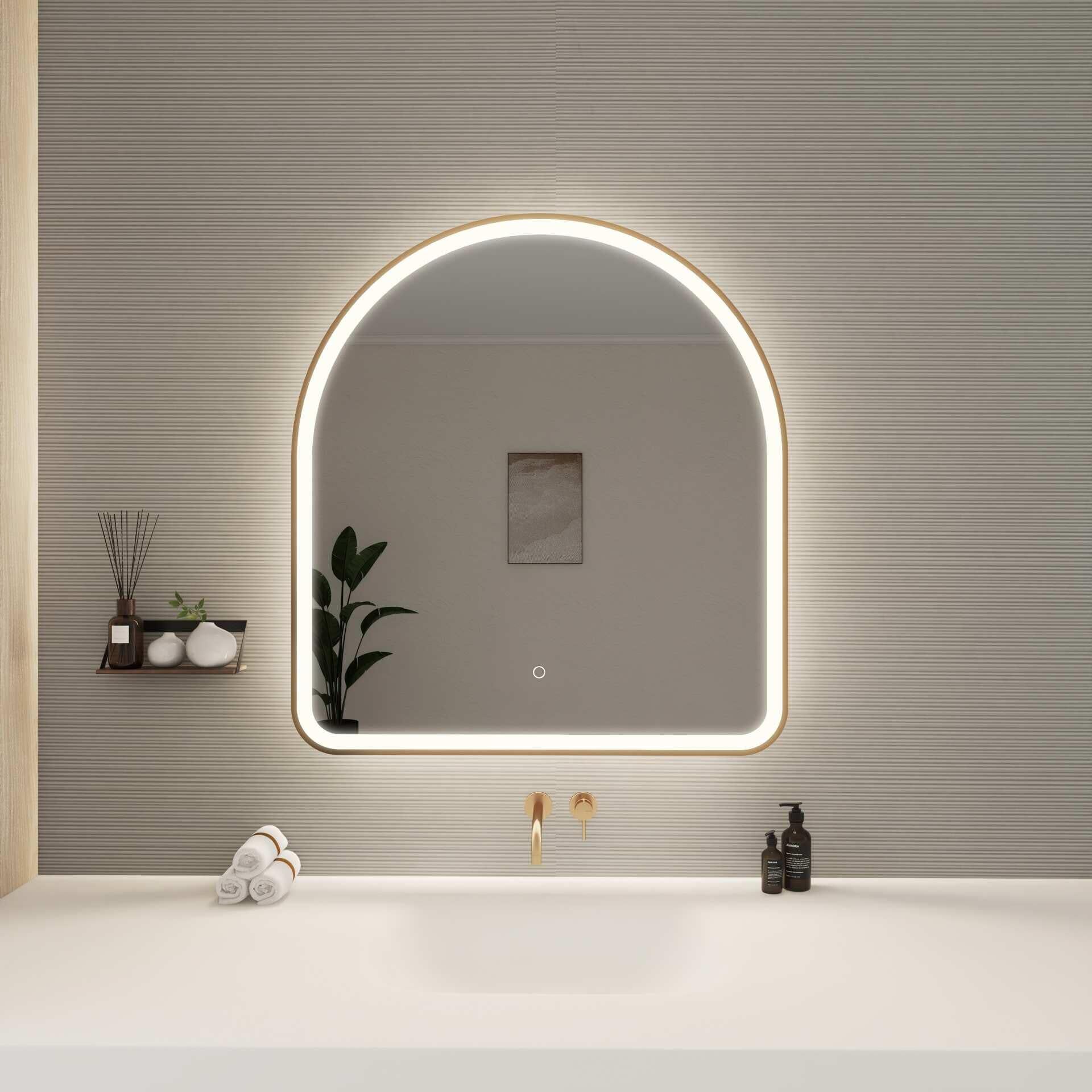 Shown in Satin Gold finish