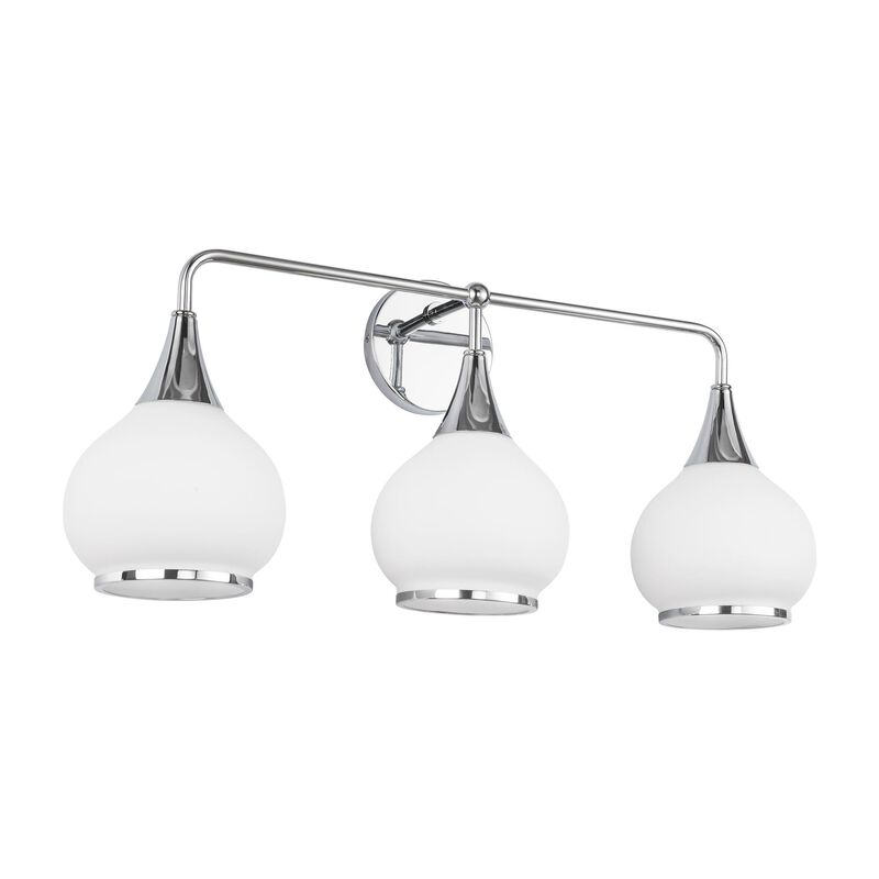 Hazel 27 Inch 3 Light Bath Vanity Light by Alora Mood