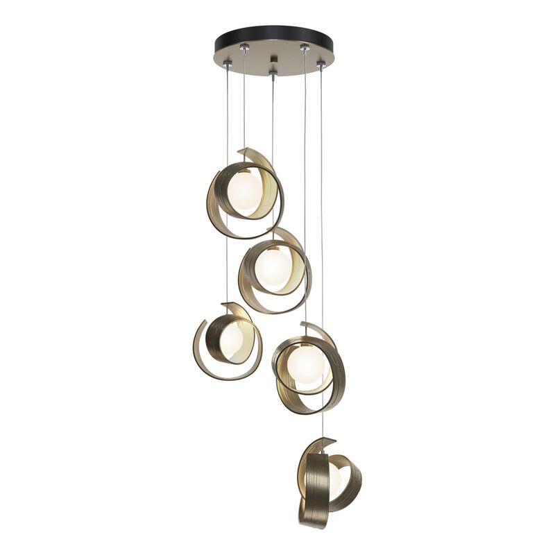Riza 19 Inch 5 Light Multi Light Pendant by Hubbardton Forge