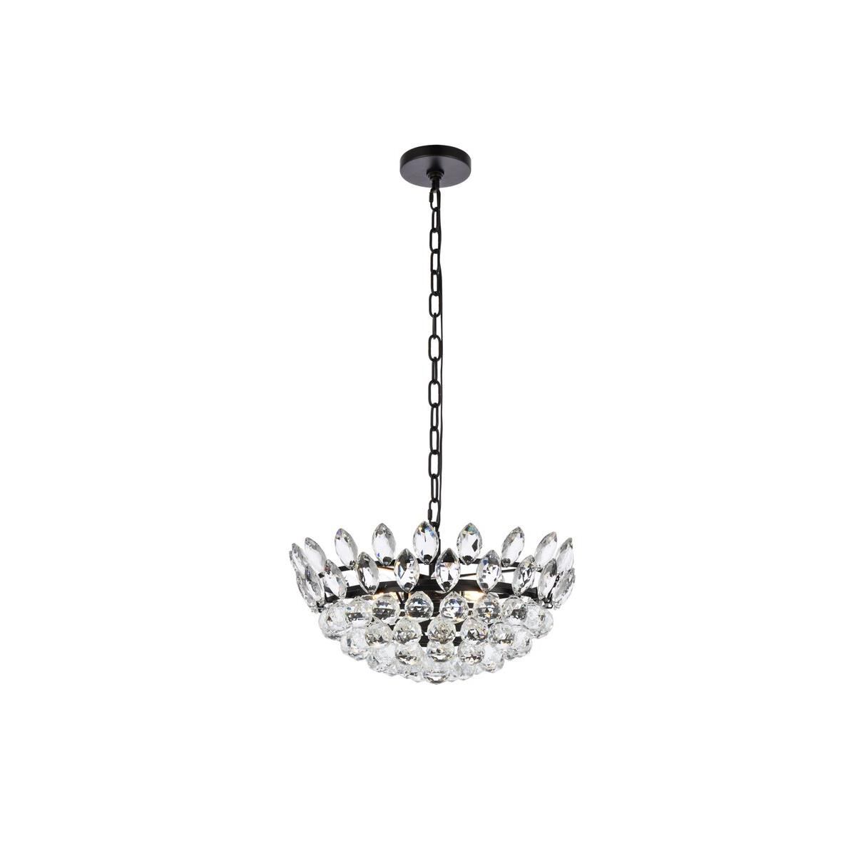 Emilia 16 Inch Large Pendant by Elegant Lighting
