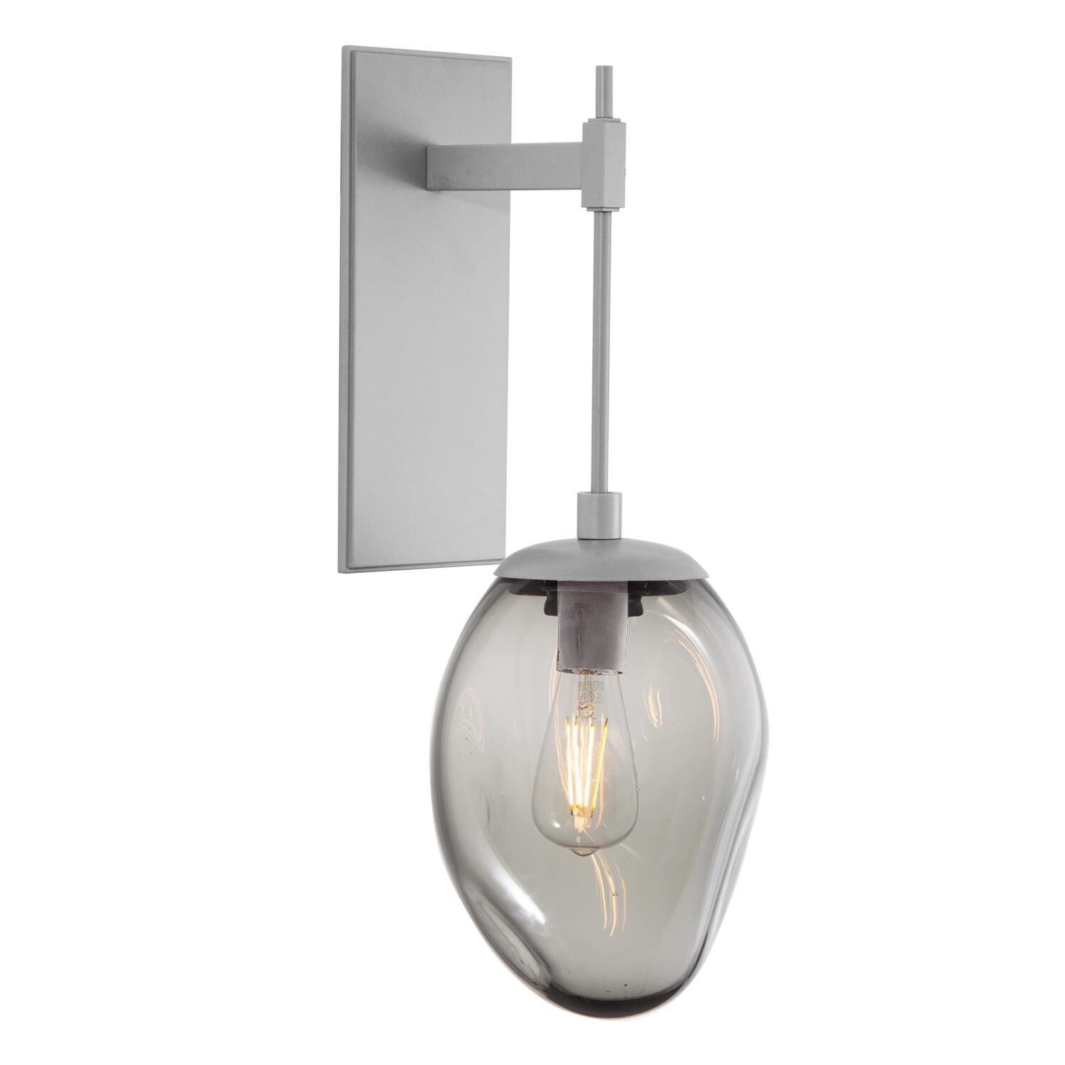 Shown in Metallic Beige Silver finish and Blown Smoke glass